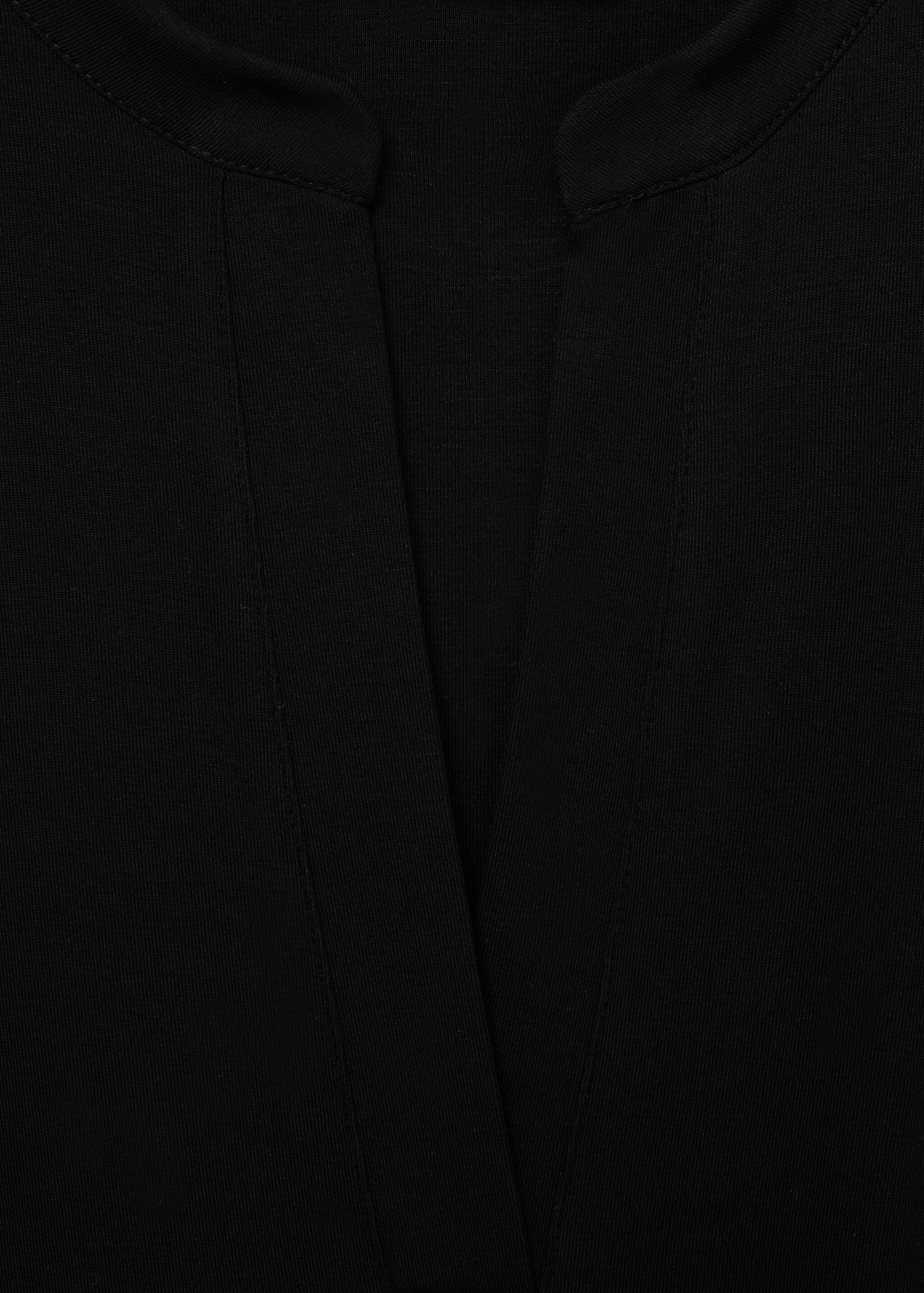 Tričko oversize s dlouhým rukávem - Detail zboží 8