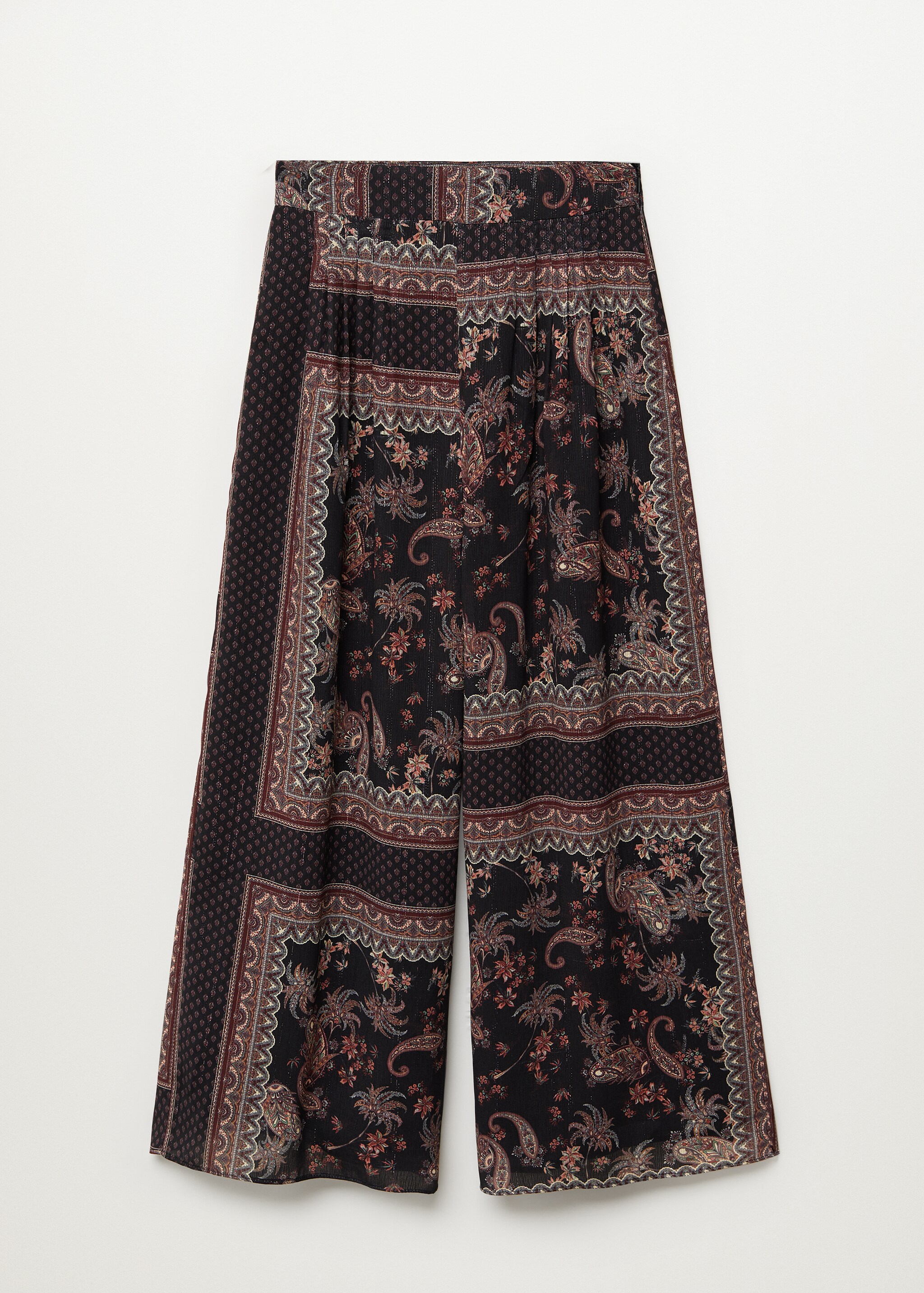 Flowy printed trousers - Article without model