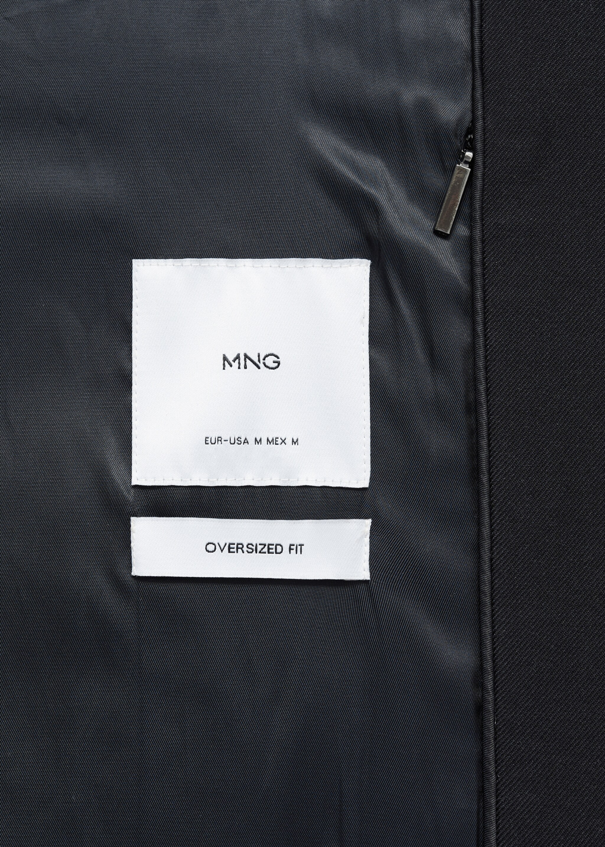 Trenchcoat oversize comfort stretch - Detaljer om artikeln 0, Navy blå. Ref: 77095959-00.