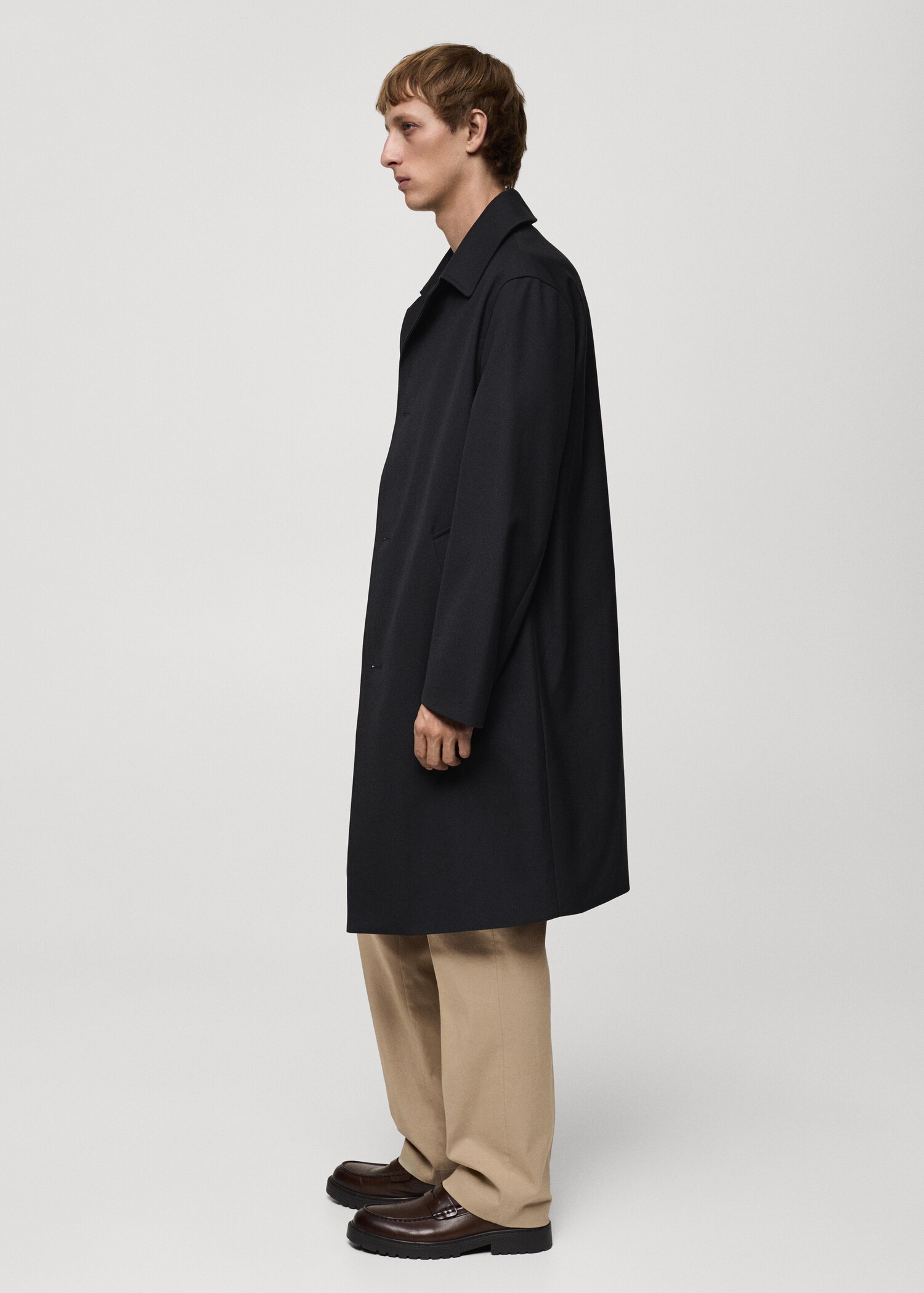 Gabardina oversize comfort stretch - Detalle del artículo 2