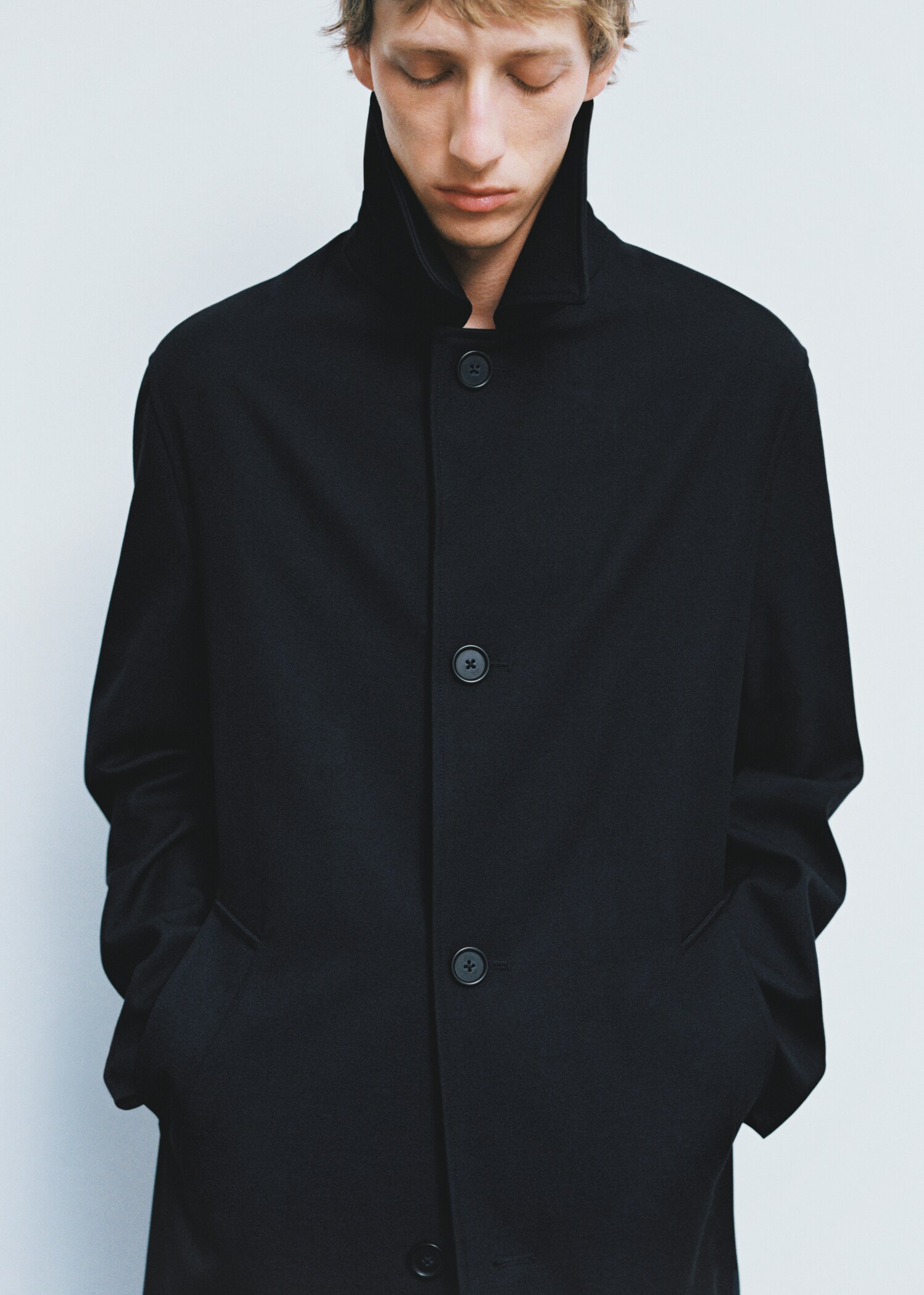 Gabardina oversize comfort stretch - Detalle del artículo 5