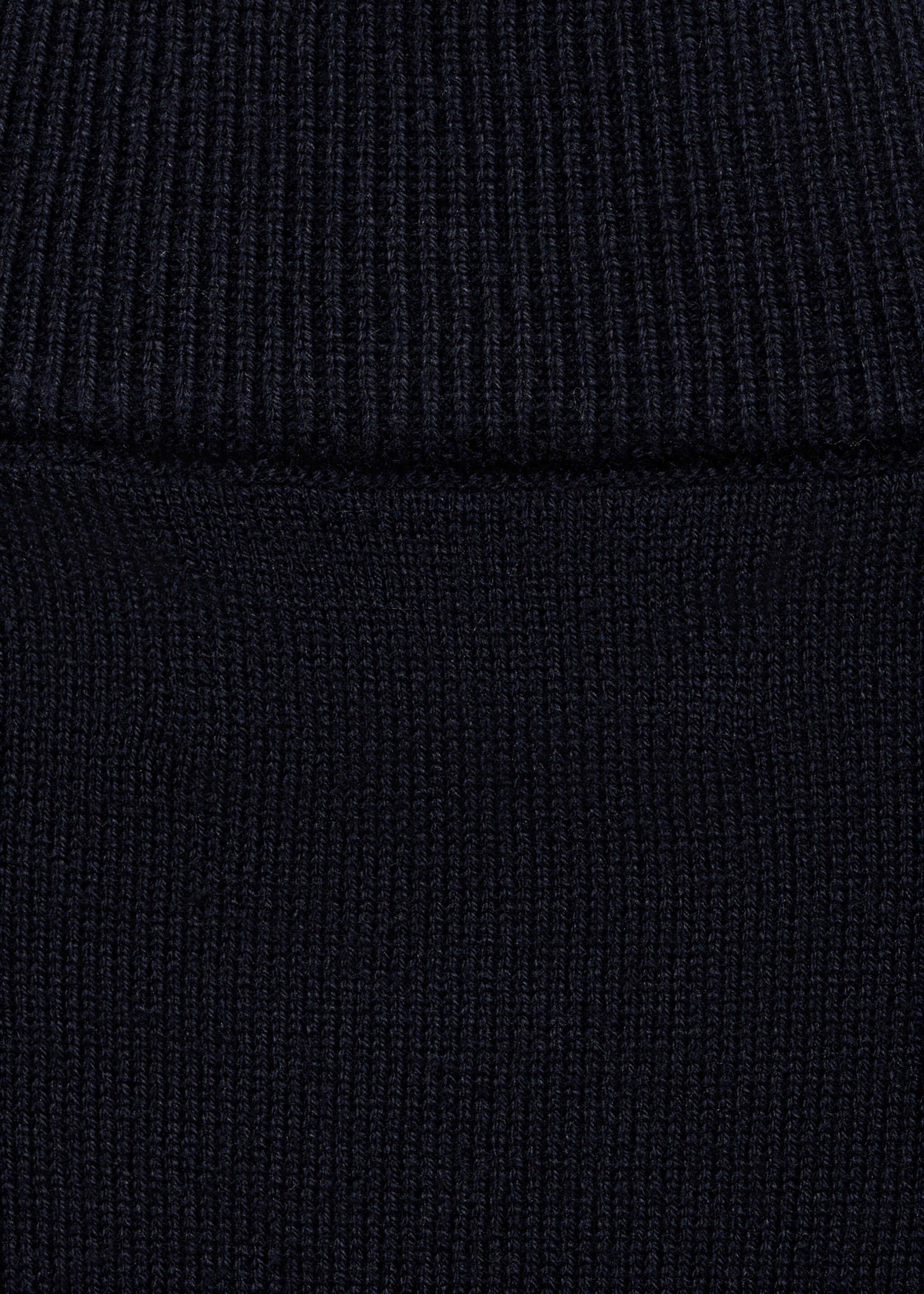 Strickjacke mit Reißverschluss - Detail des Artikels 0, Dunkles Marineblau. Ref: 77095963-00.