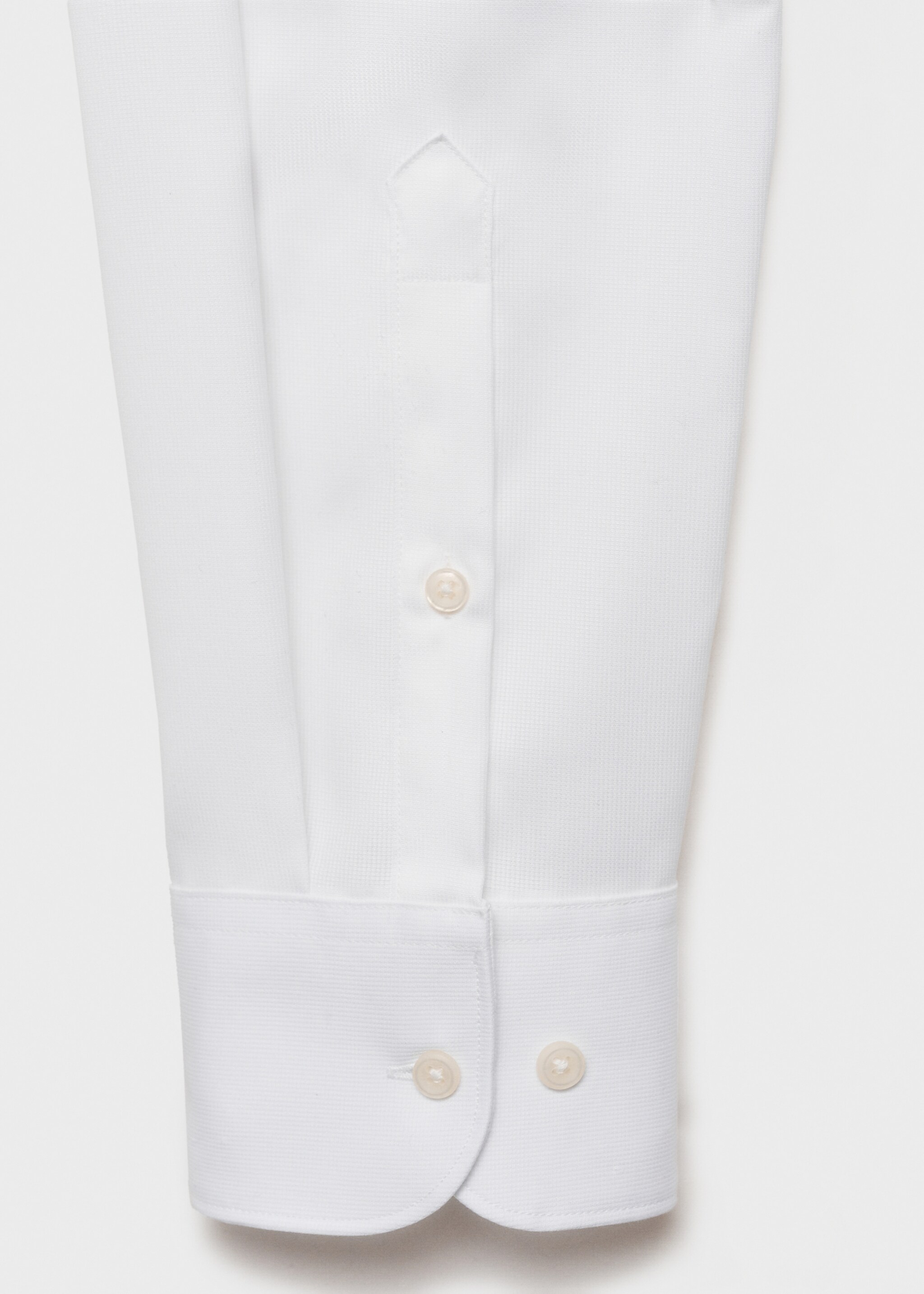 Košile slim fit 100% bavlna - Detail zboží 0, Bílá. Ref: 77095968-00.