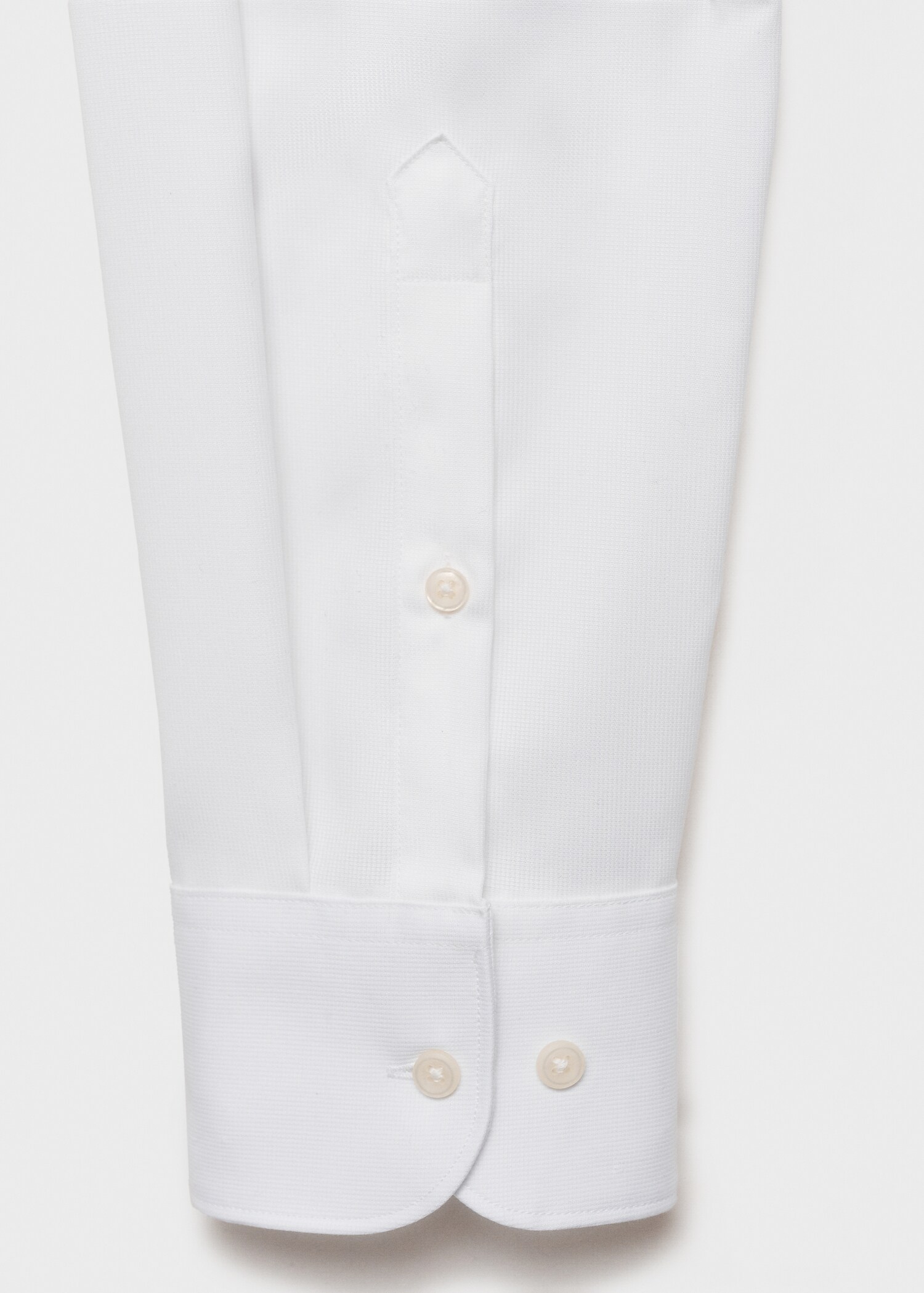 100% cotton slim fit shirt - Details of the article 0
