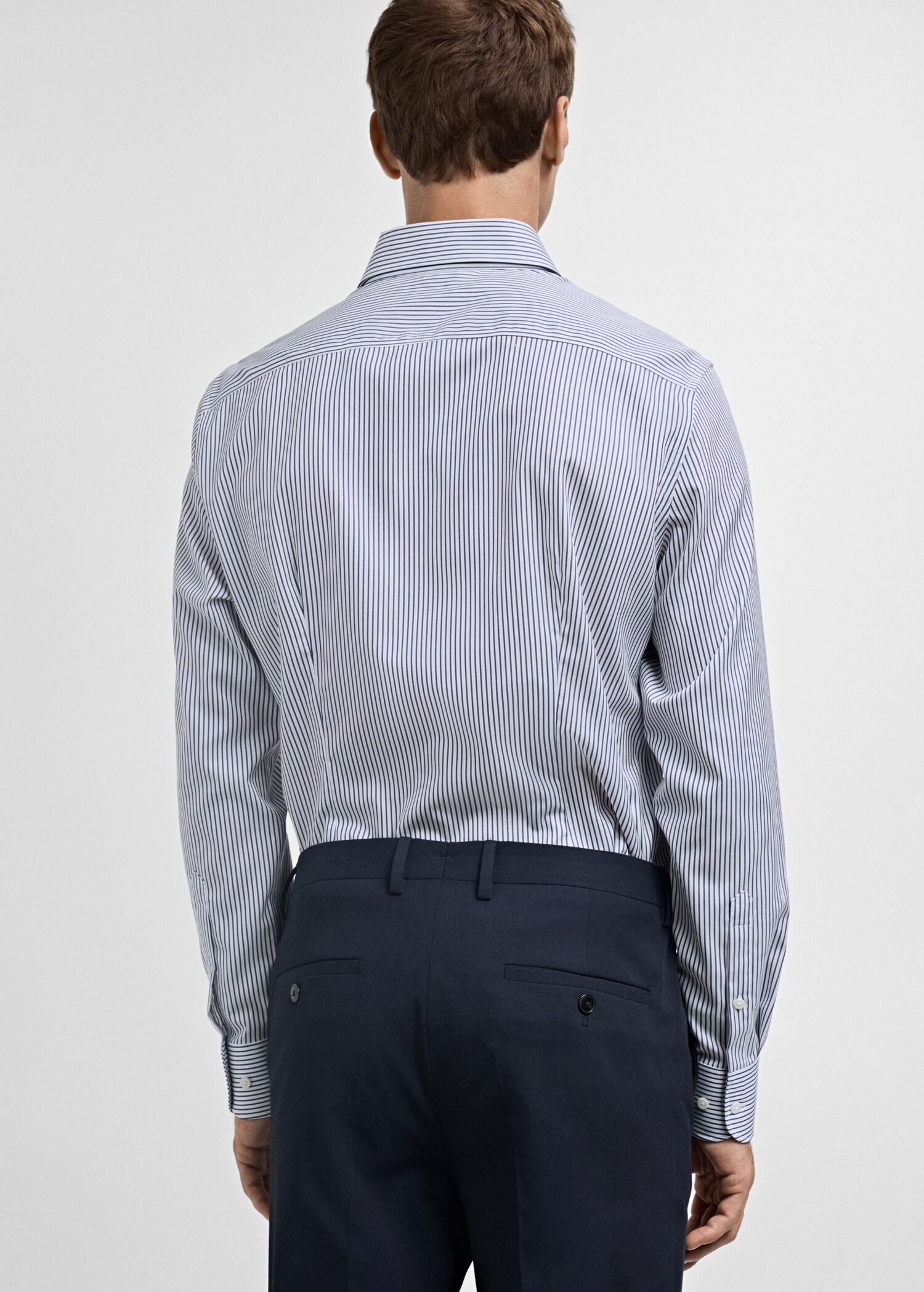 Košile slim fit 100% bavlna - Zadní strana zboží