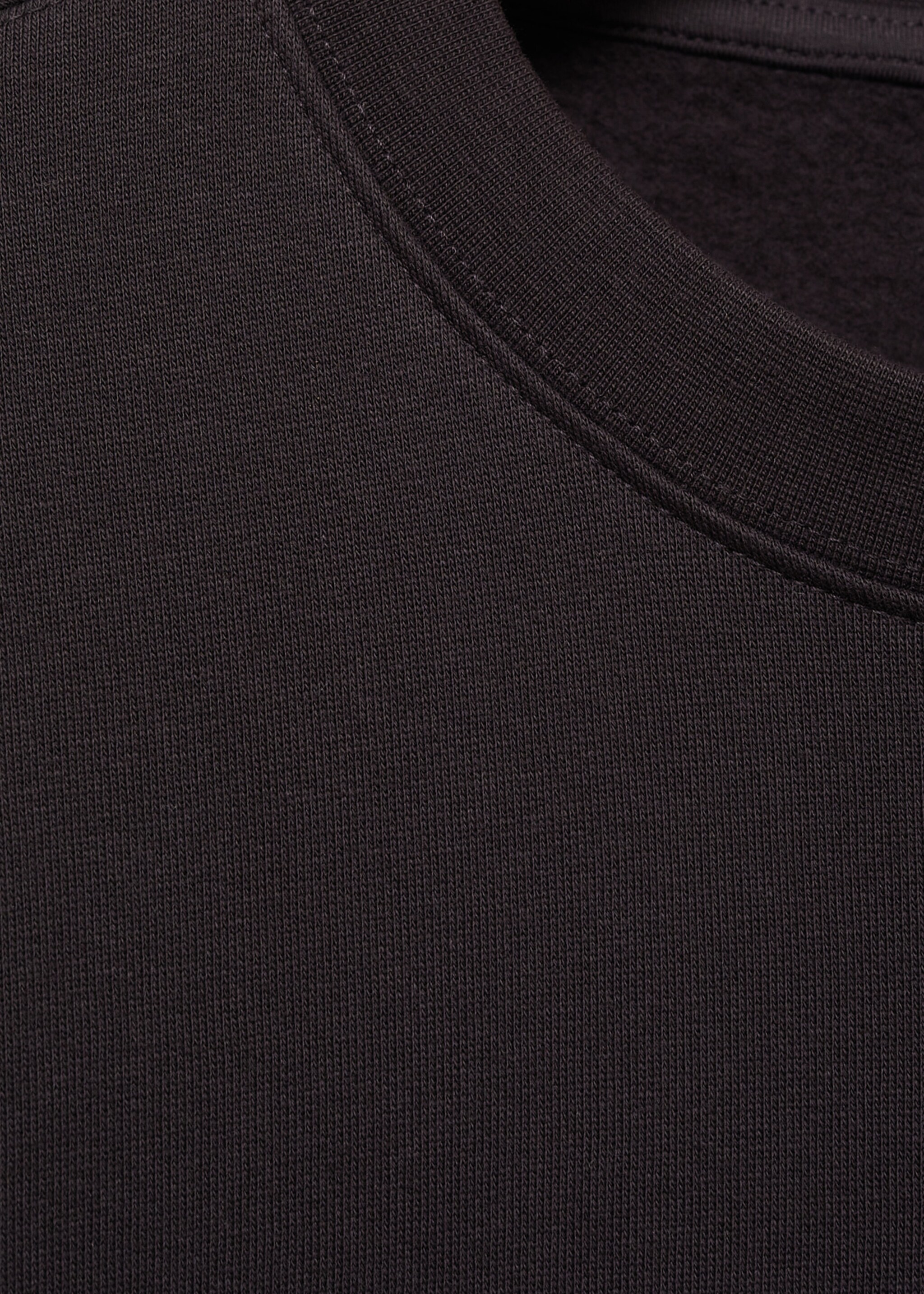 Sudadera 100% algodón detalle bordado - Detalle del artículo 0, Morado. Ref: 77095974-00.