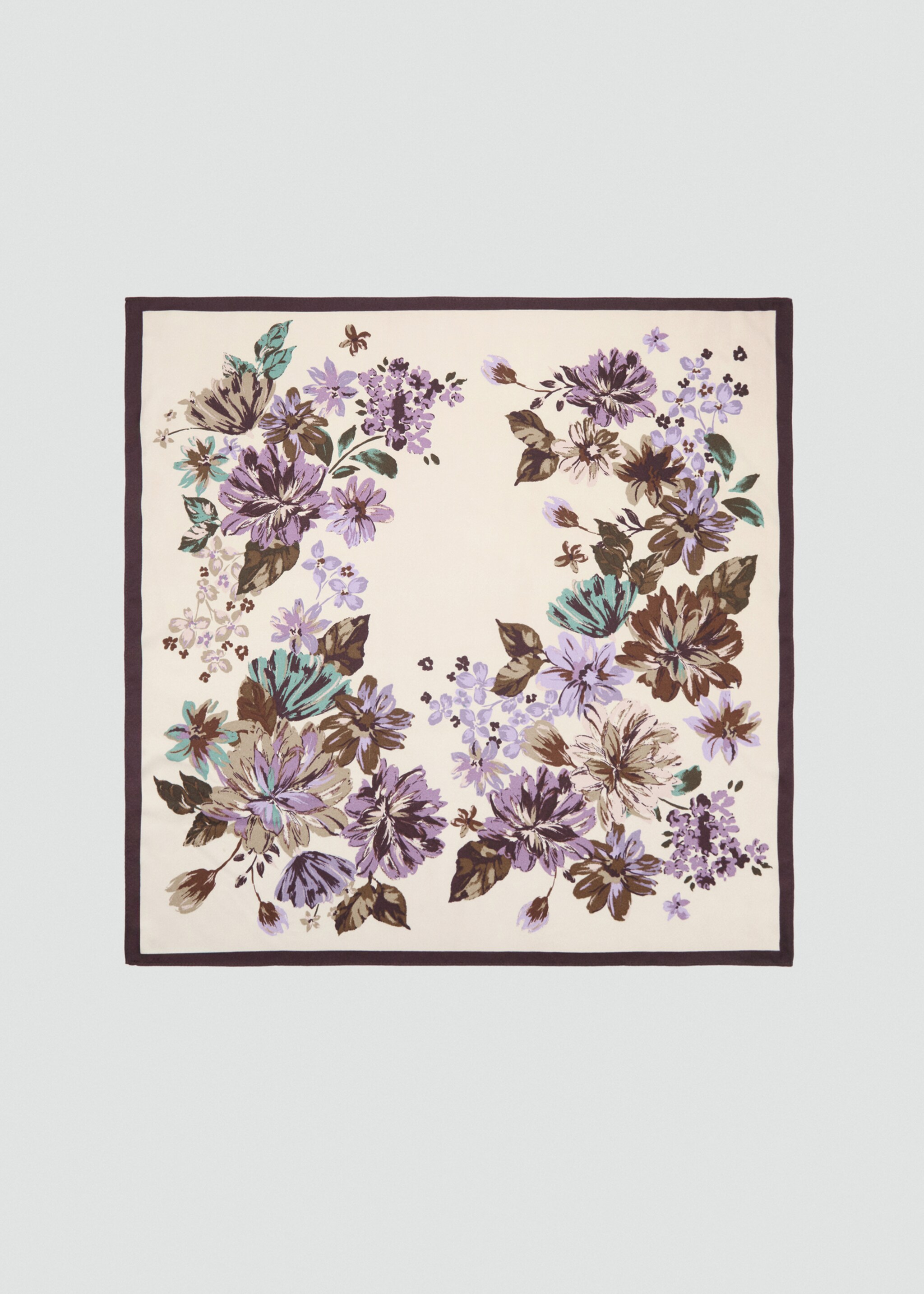 Pañuelo estampado flores - Artículo sin modelo
