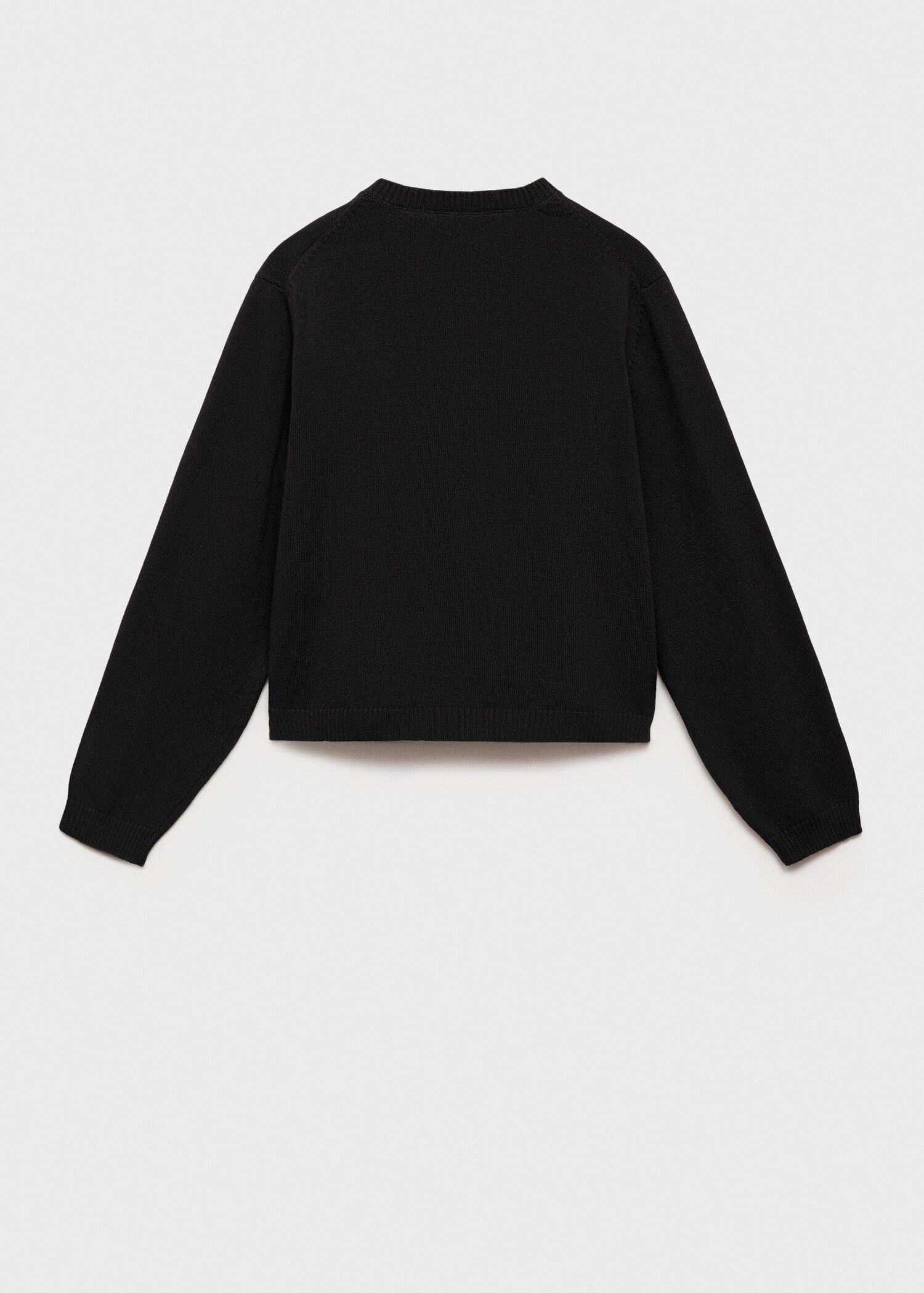 Ζακέτα πλεκτή βαμβακερή - Πίσω όψη προϊόντος