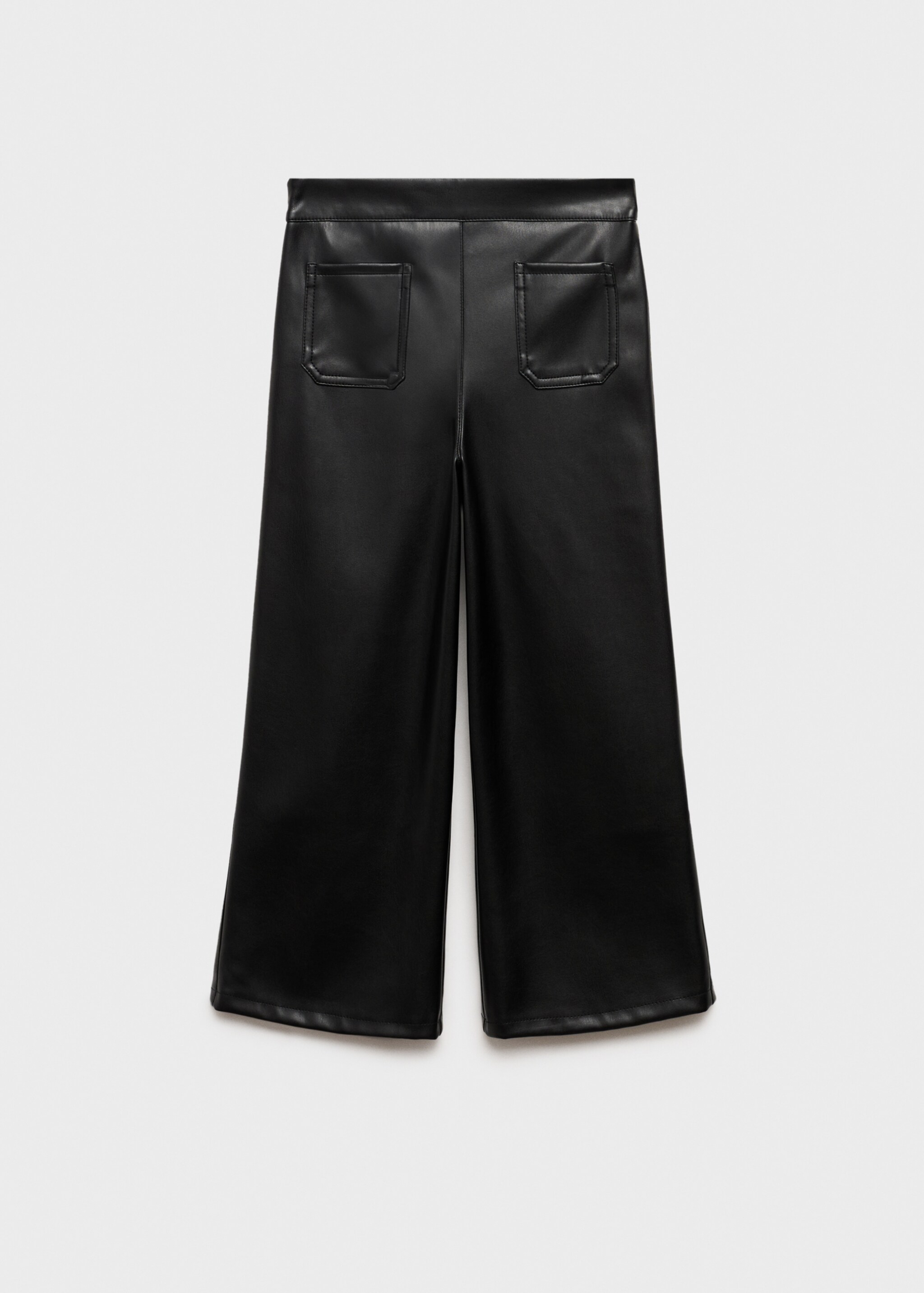 Pantalons imitació pell - Article sense model, Negre. Ref: 77095992-00.