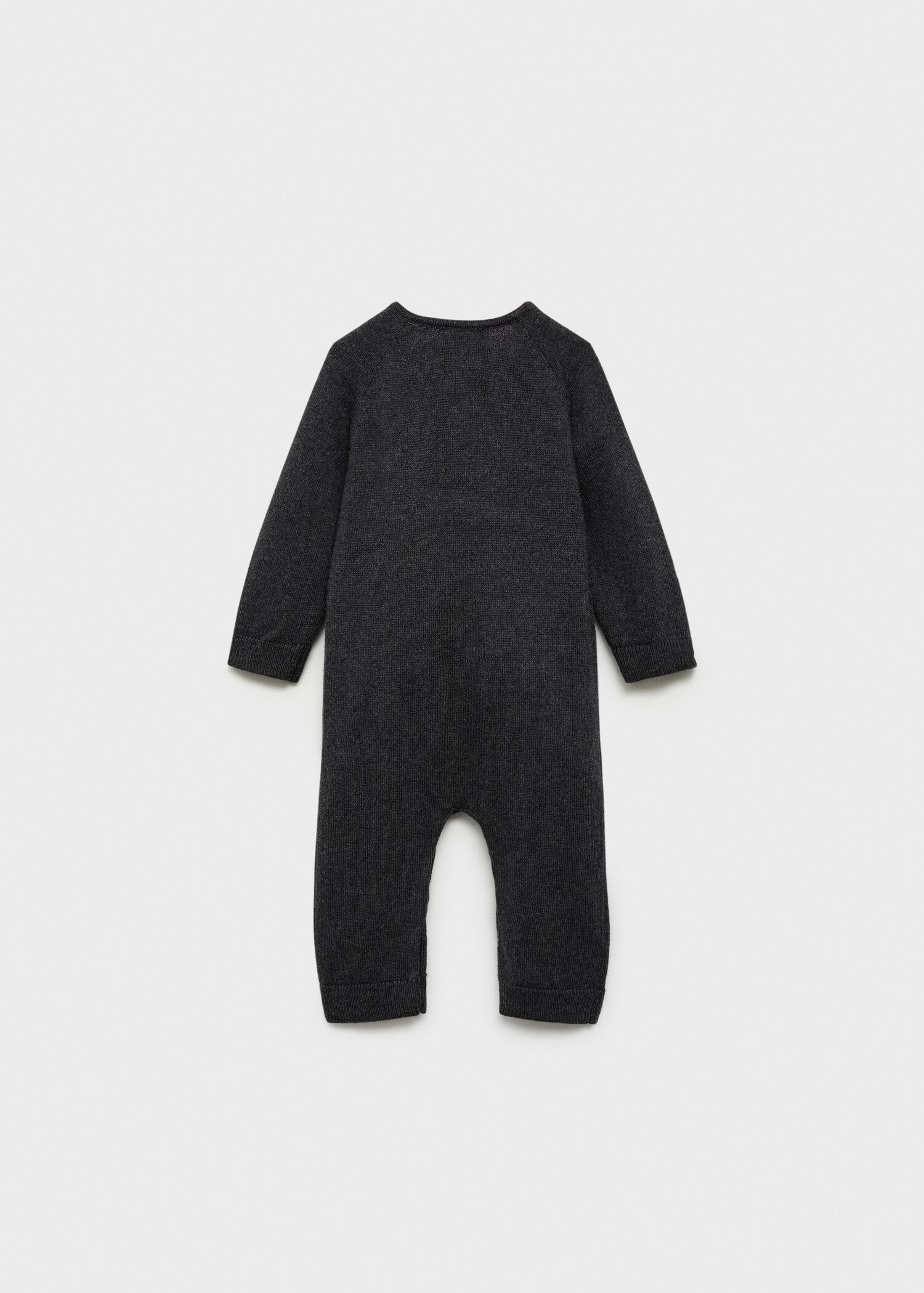 Cotton-knit jumpsuit - Reverse of the article