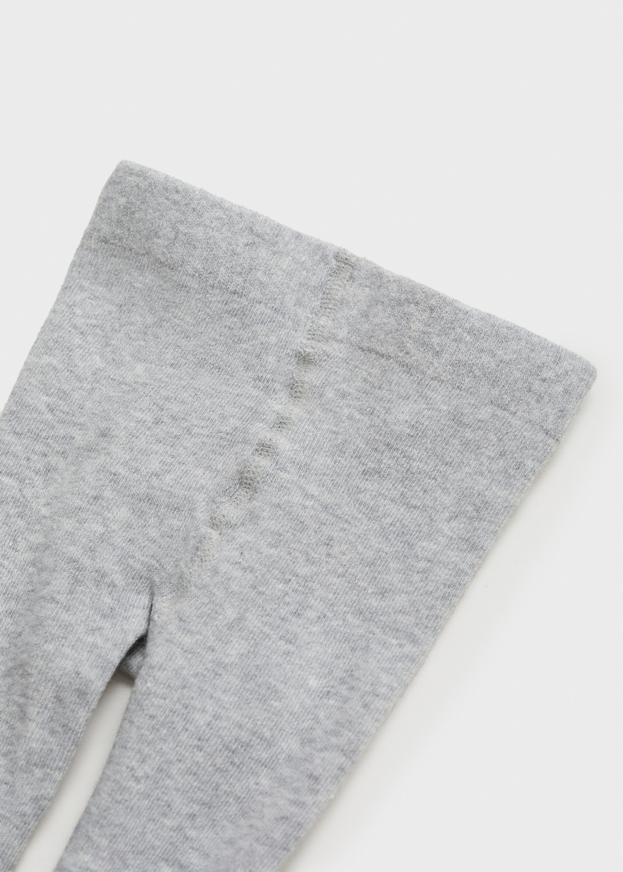 Knitted tights - Details of the article 0, Light Heather Grey. Ref: 77095996-00.
