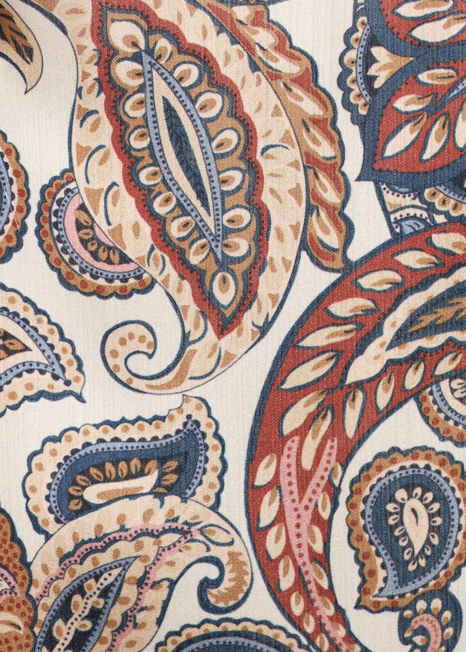 Flowy printed trousers - Details of the article 0