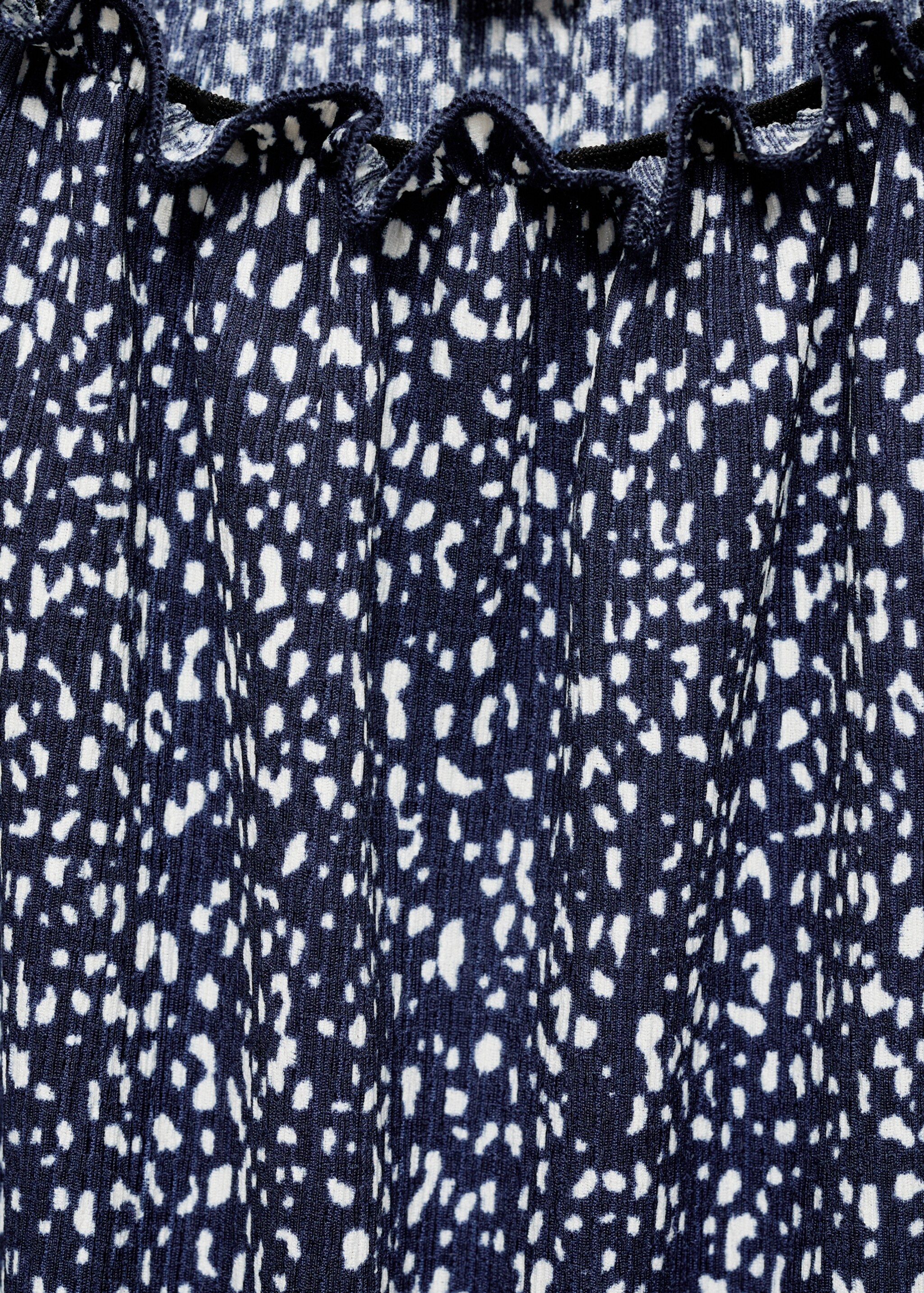 Ruffled printed dress - Details of the article 8