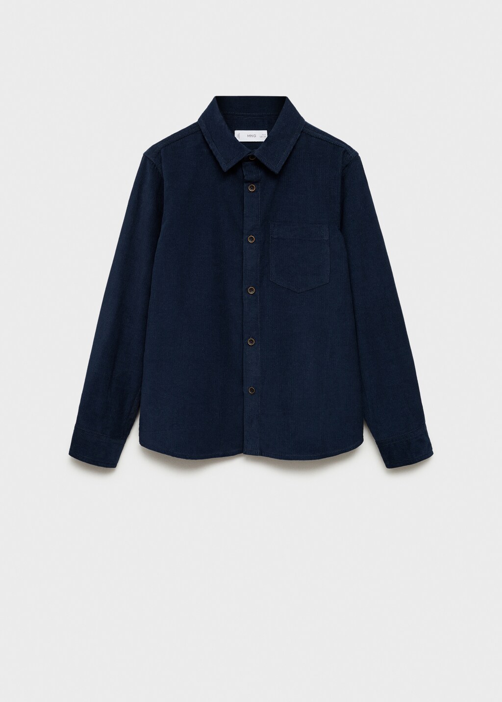 Regular-fit corduroy shirt - Boys | MANGO OUTLET USA