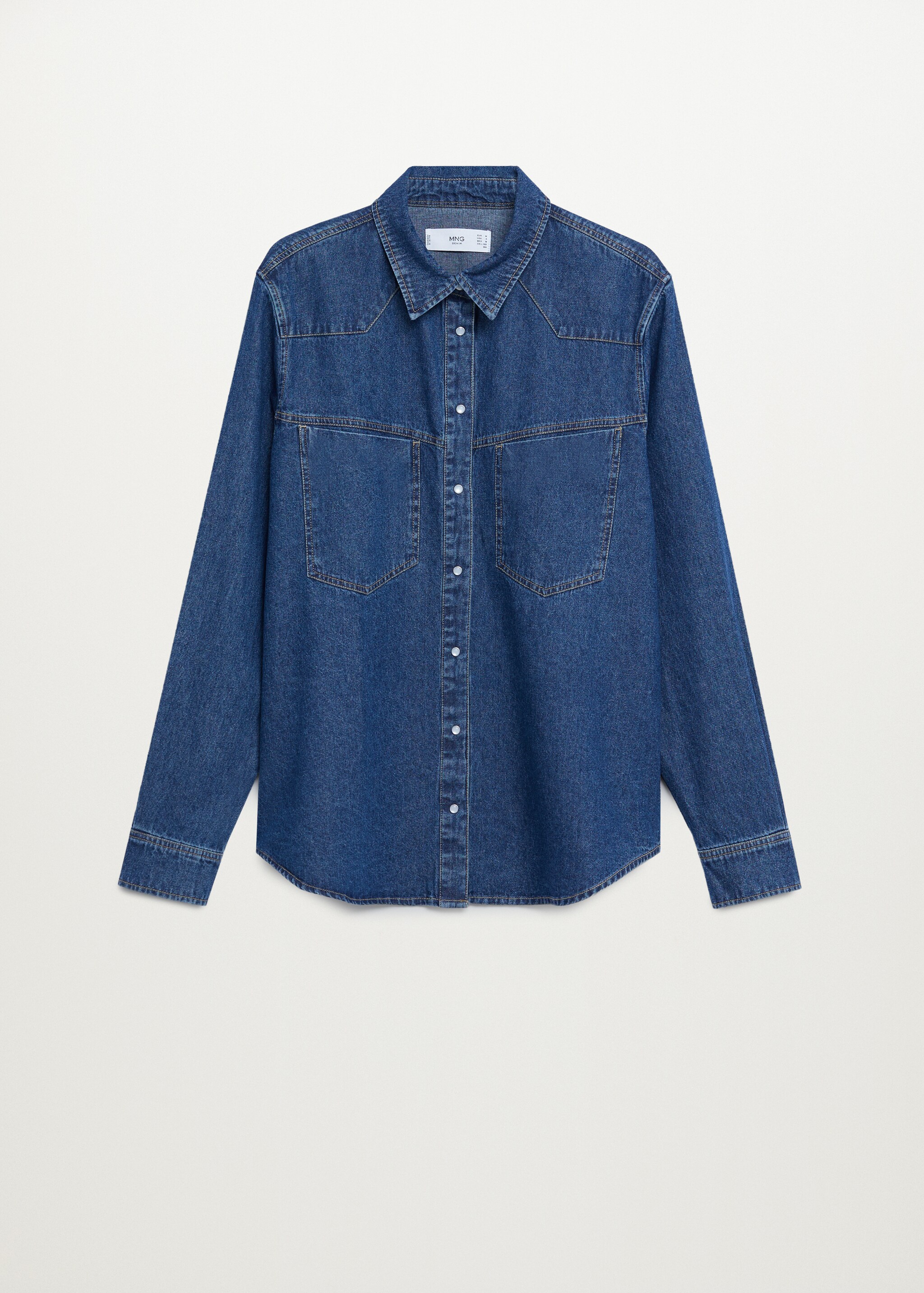 Camisa denim algodón - Artículo sin modelo