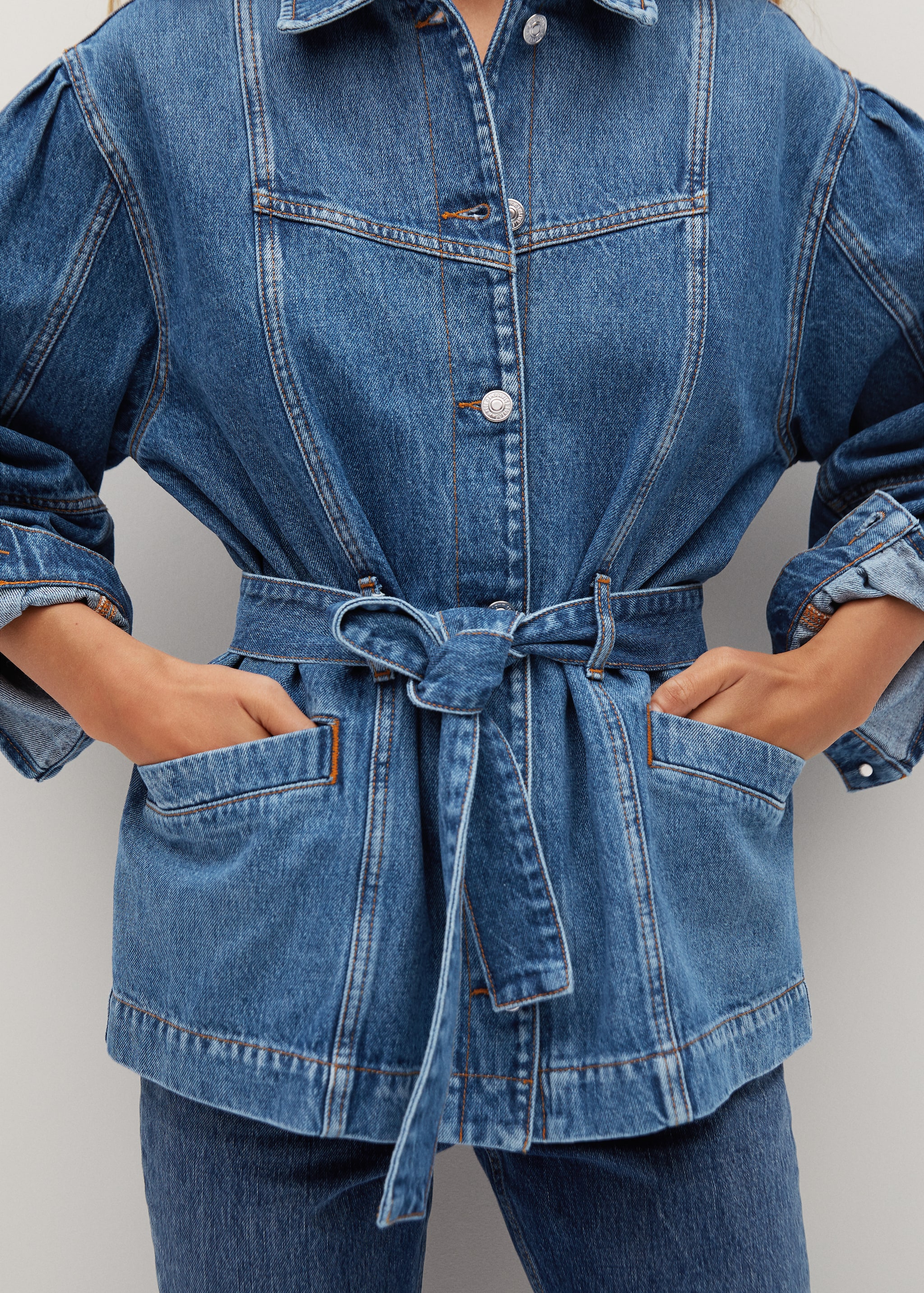 Cazadora vaquera oversize - Detalle del artículo 4
