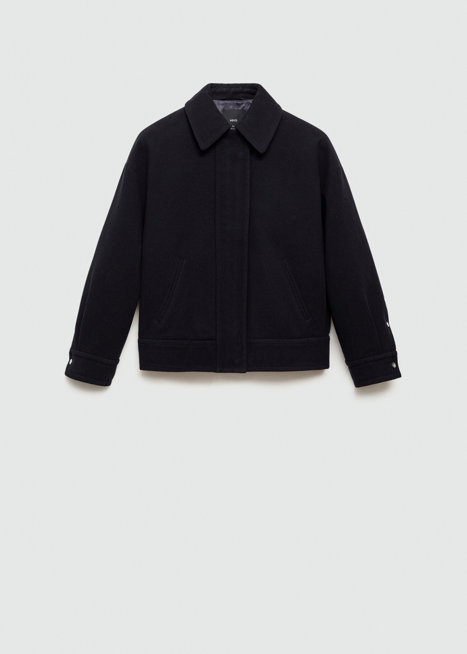 Τζάκετ μάλλινο oversize - Προϊόν χωρίς μοντέλο