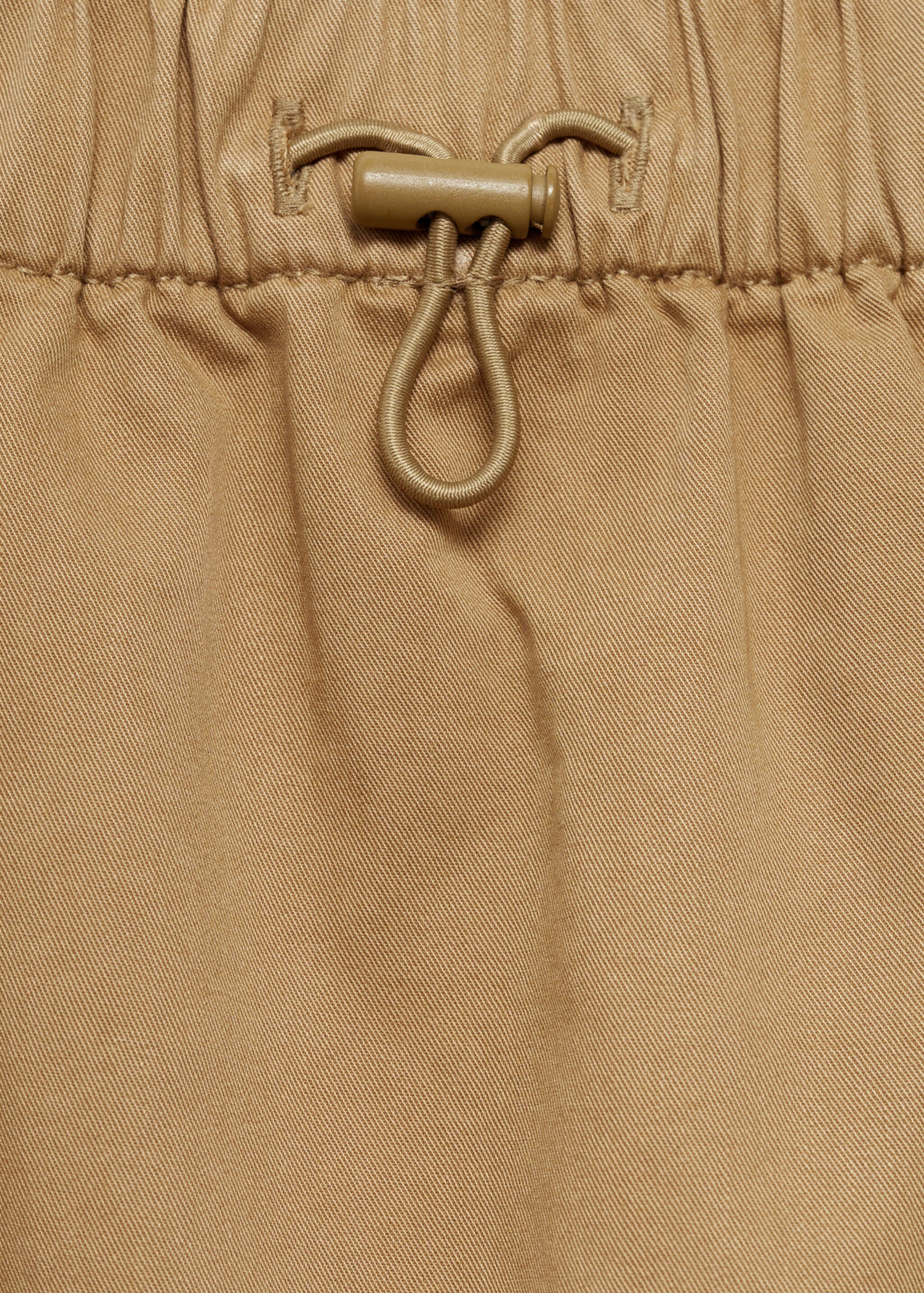 Falda cargo globo - Detalle del artículo 8, Marrón medio. Ref: 77096723-00.
