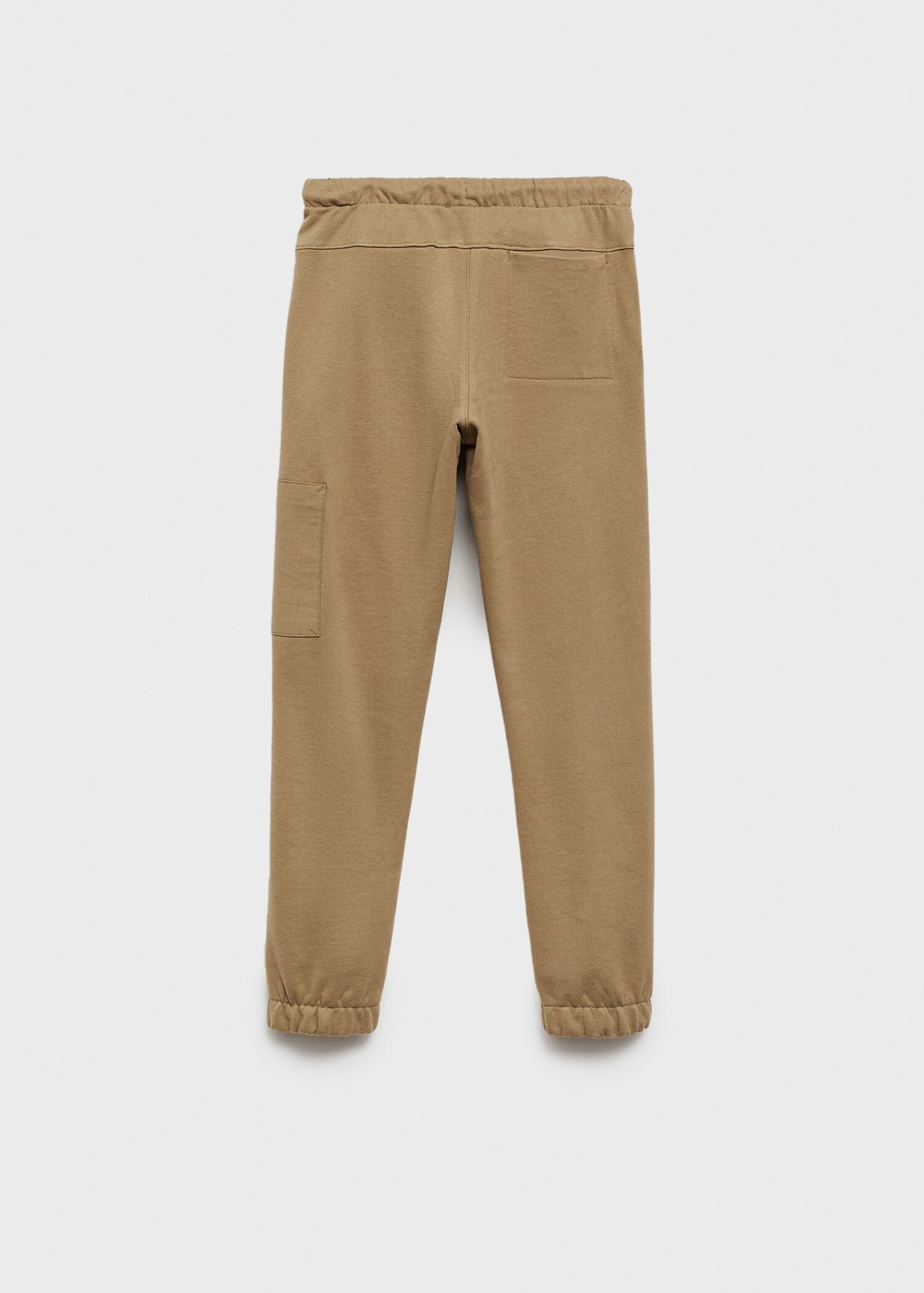 Cotton jogger-style trousers - Reverse of the article