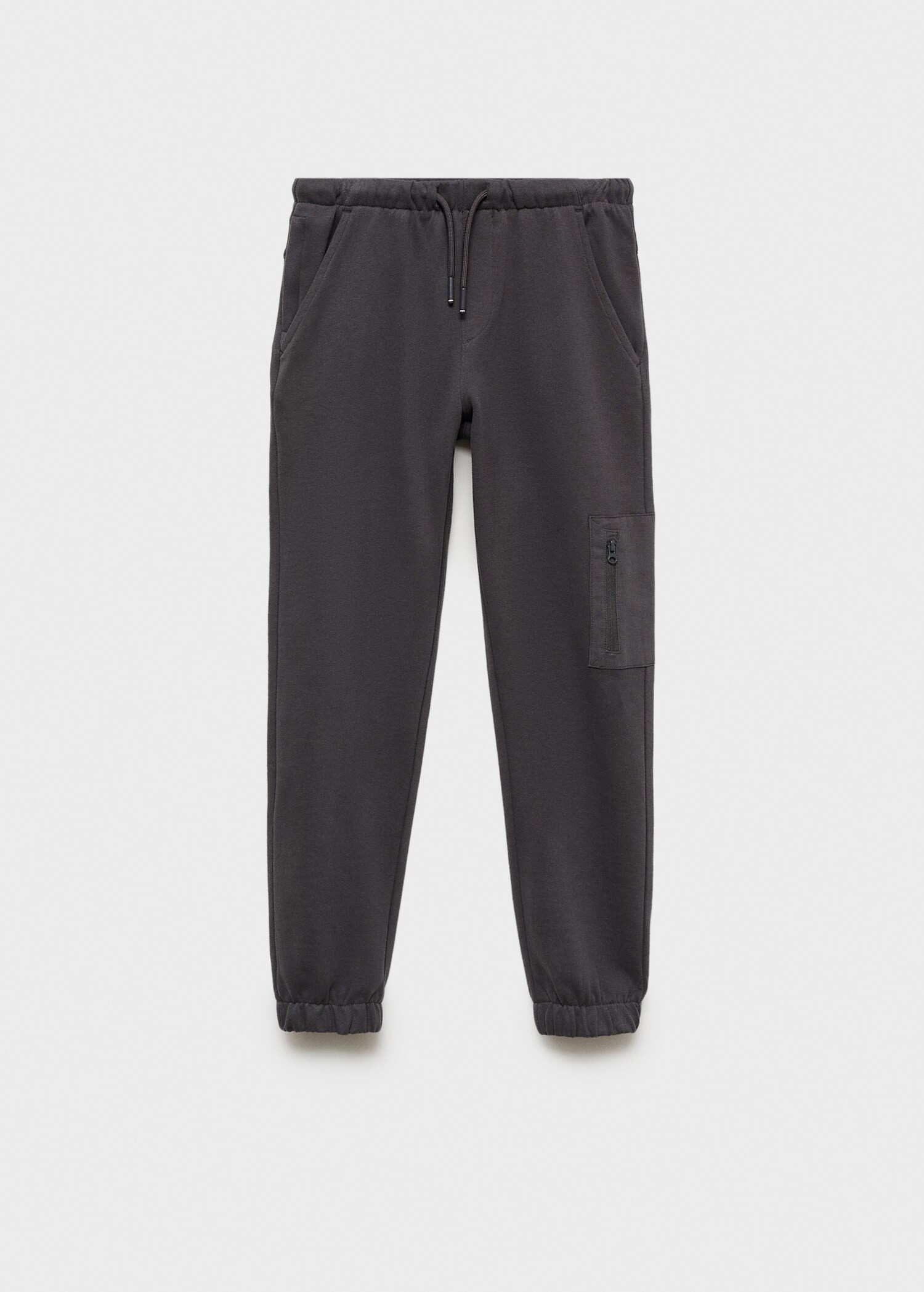 Cotton jogger-style trousers - Article without model