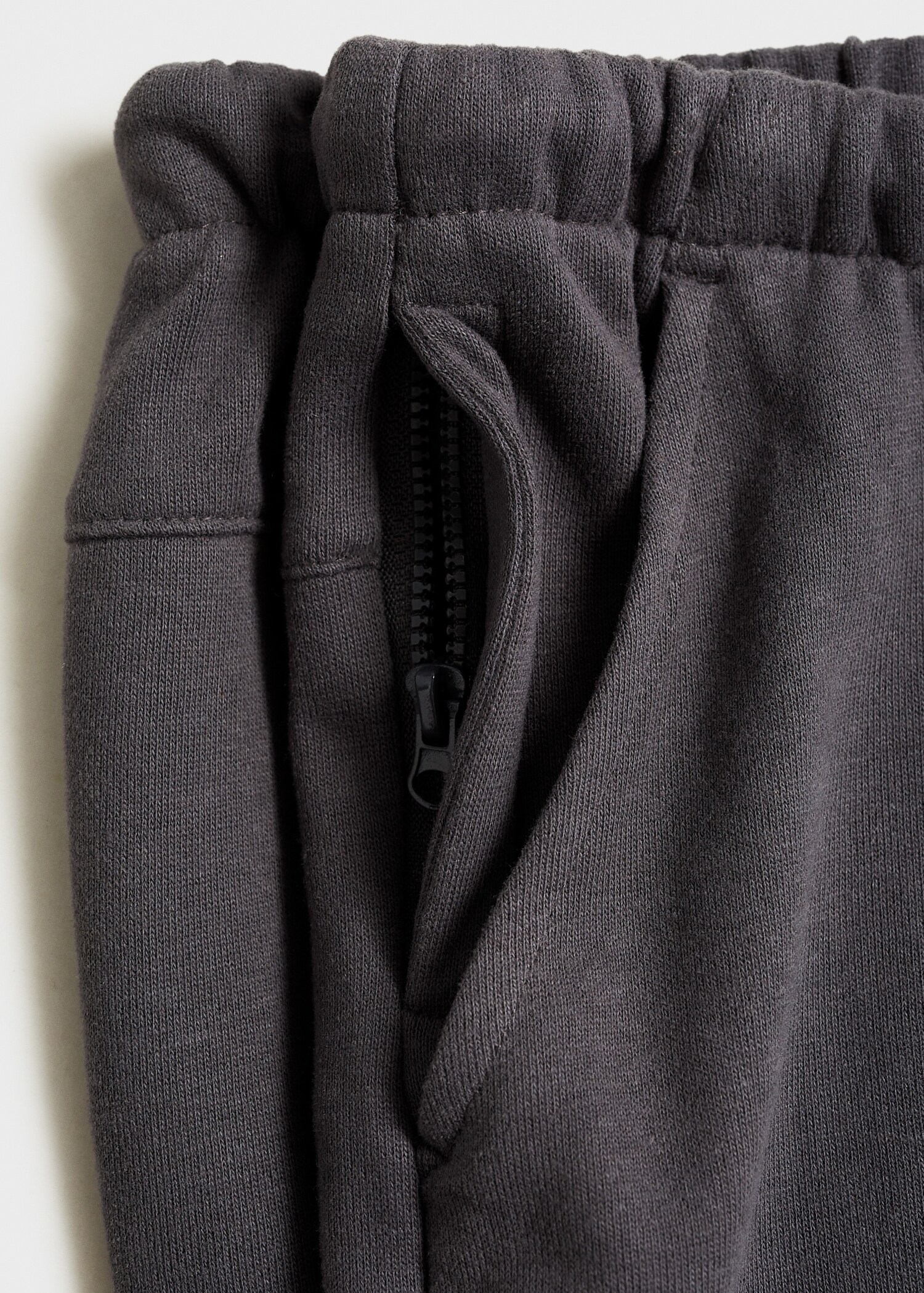 Cotton jogger-style trousers - Details of the article 0