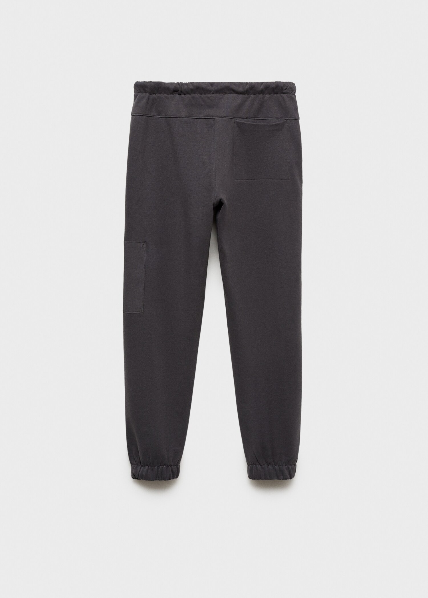 Cotton jogger-style trousers - Reverse of the article