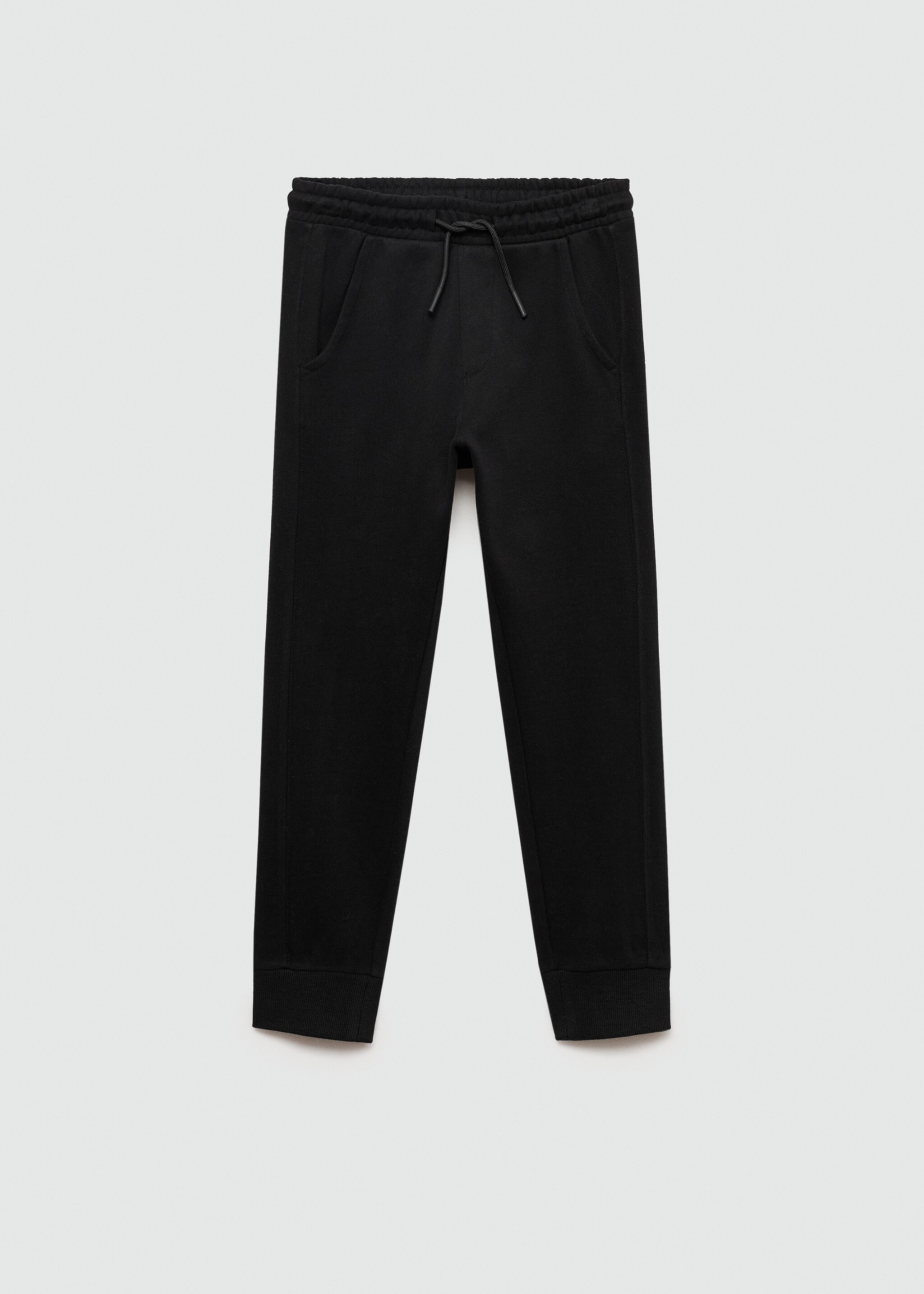 Cotton jogger trousers with pockets - Article without model