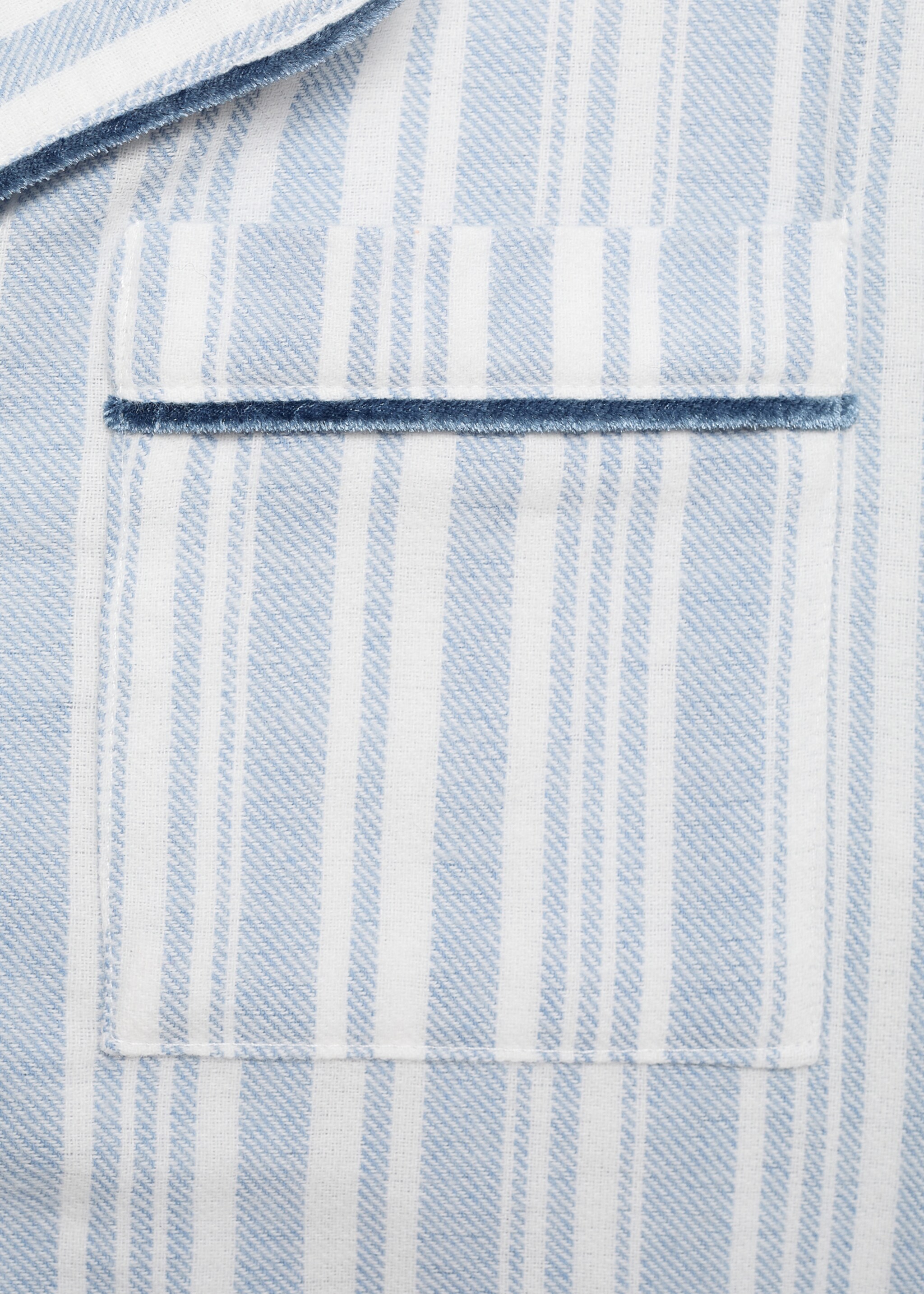Striped long pyjamas - Details of the article 8