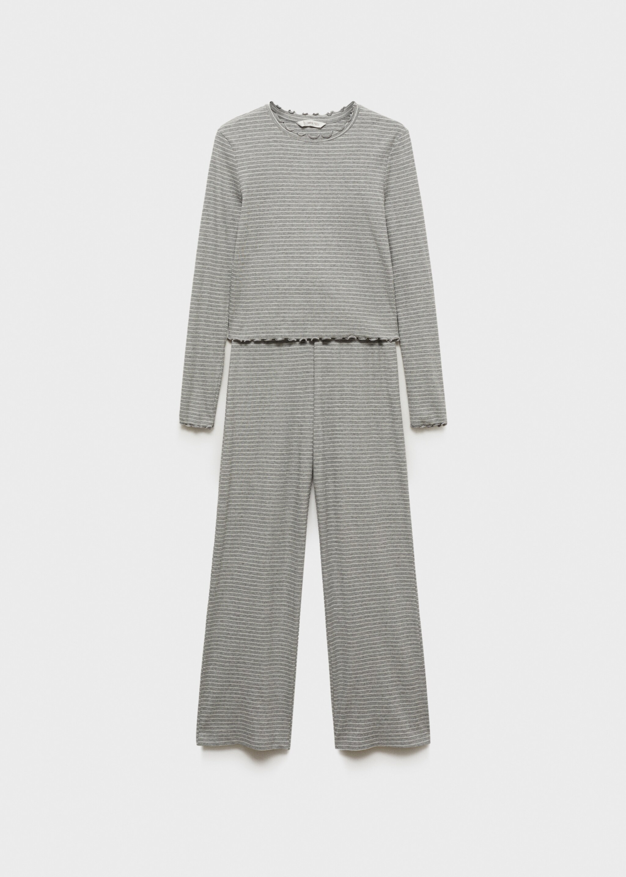 Striped long pyjamas - Article without model