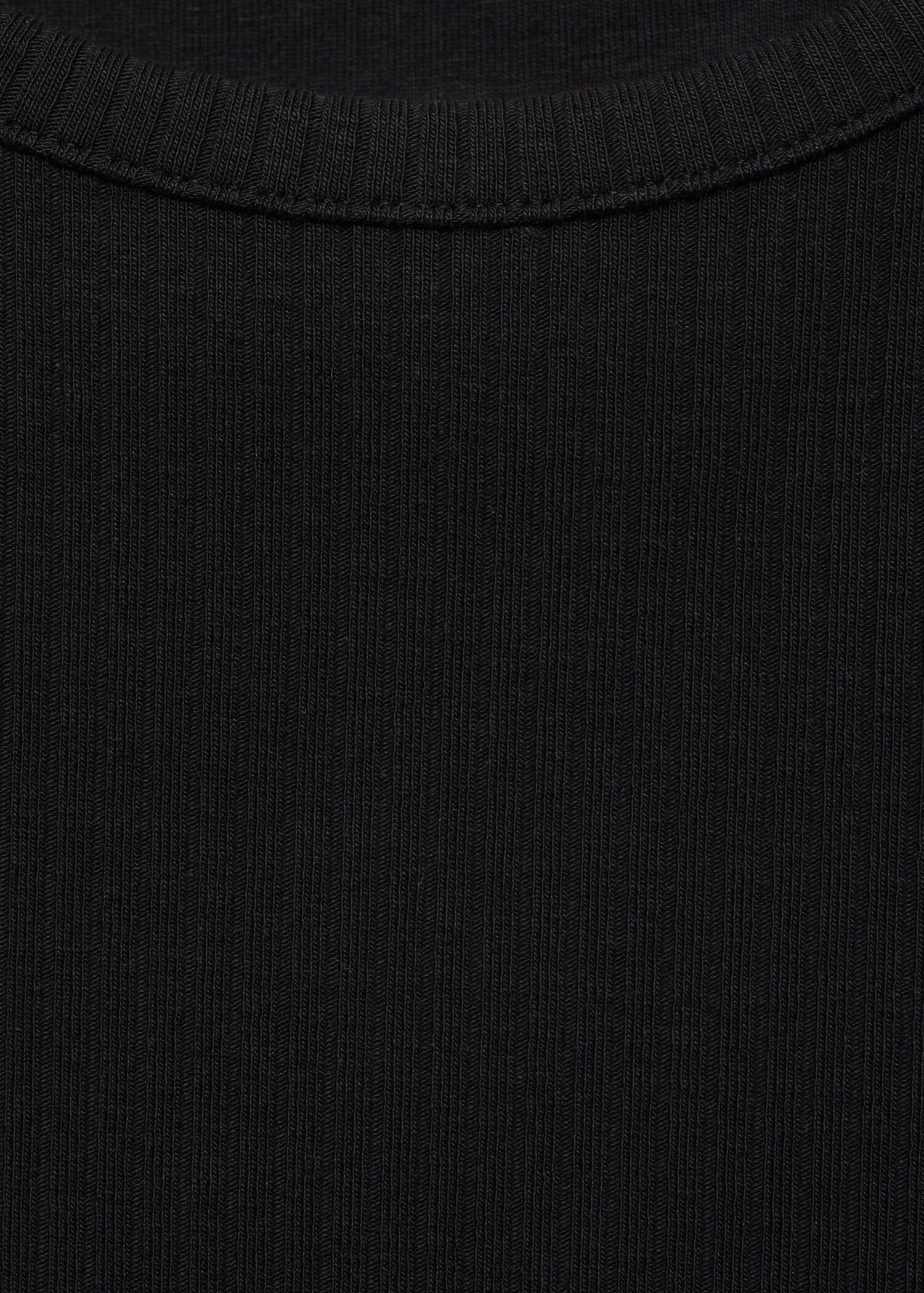 T-shirt coton côtelé - Détail de l'article 8