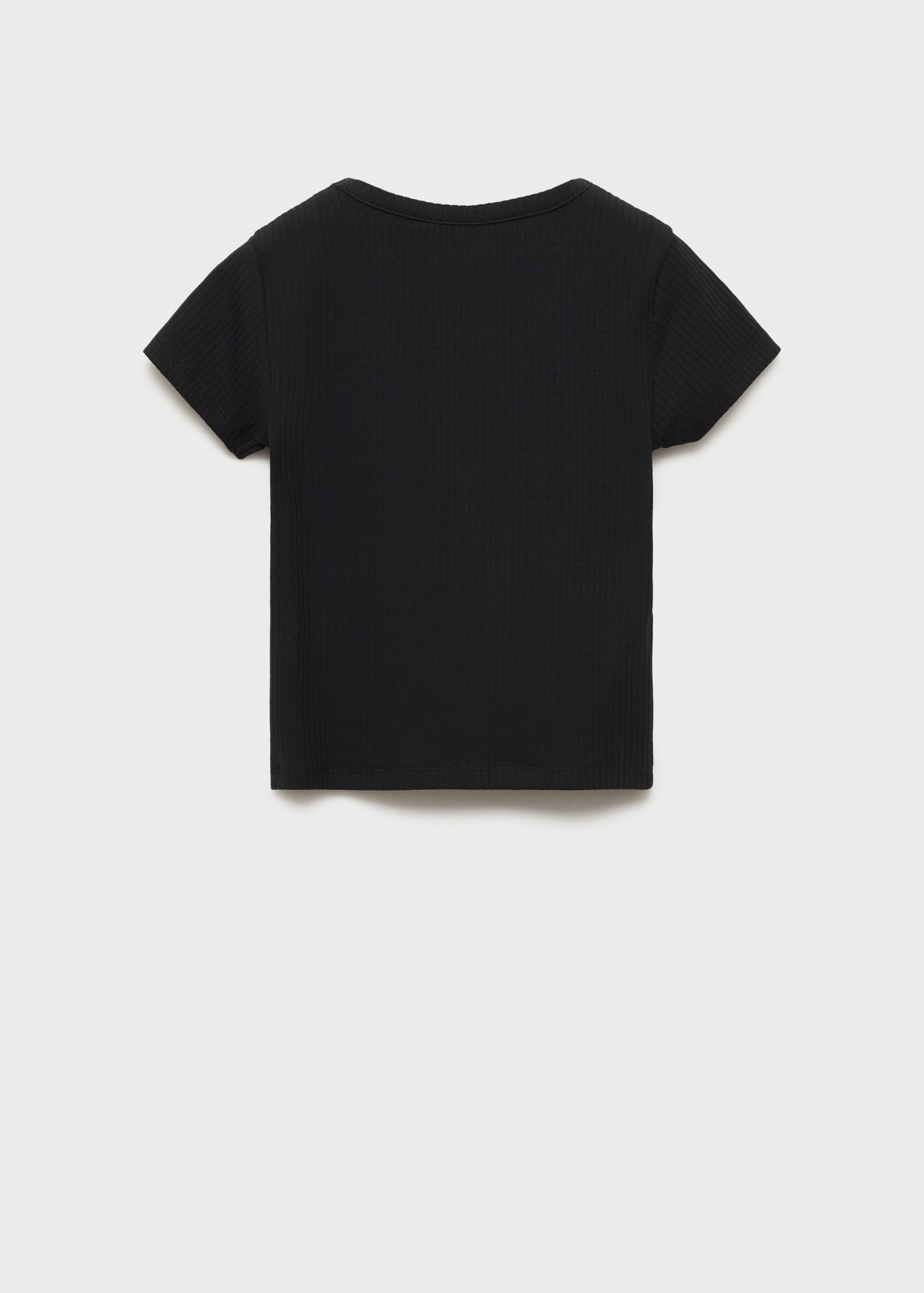 Tee-Shirt noir en coton | 3 Suisses Tee-Shirt noir en coton | 3 Suisses