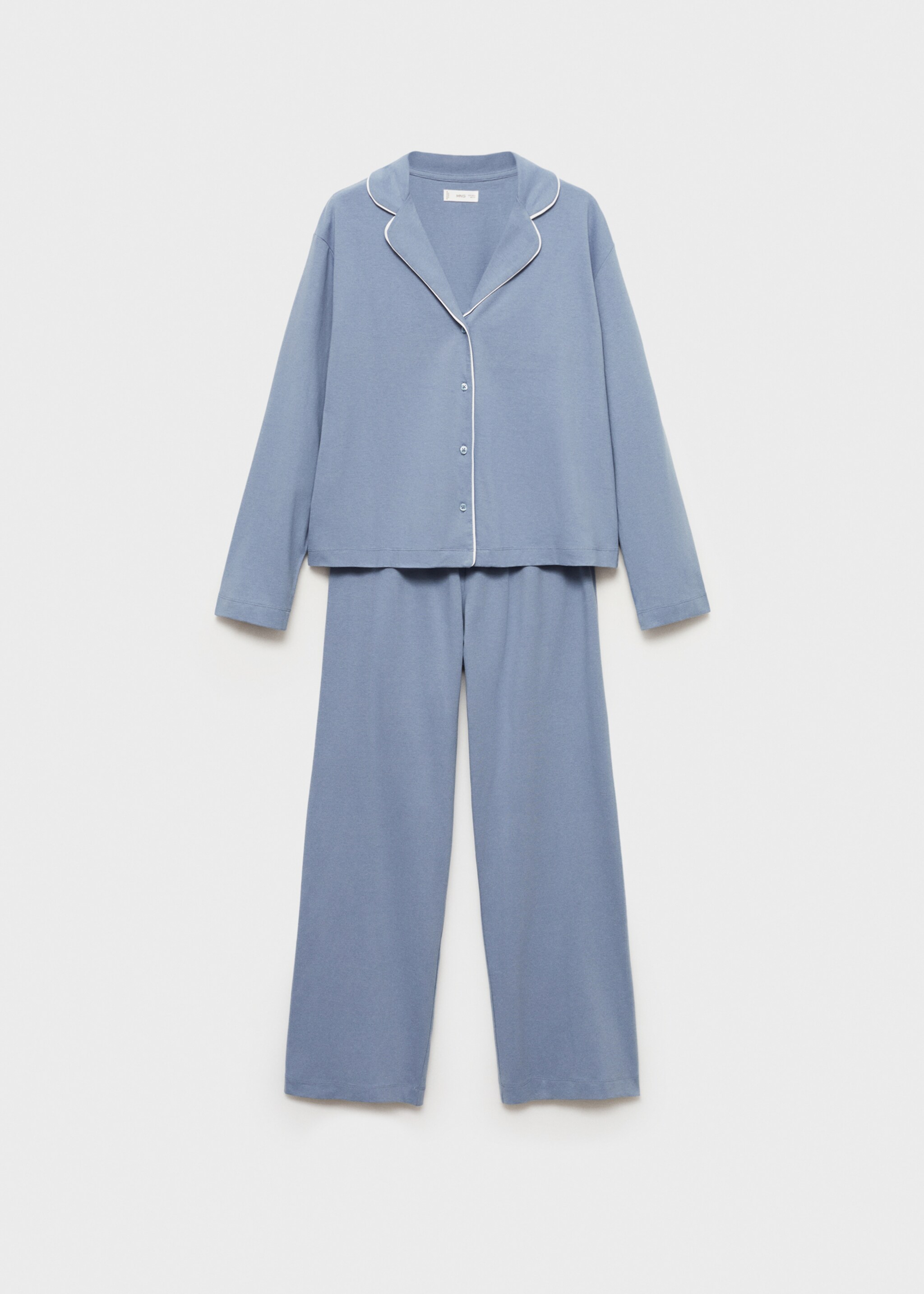 Cotton long pyjamas - Article without model