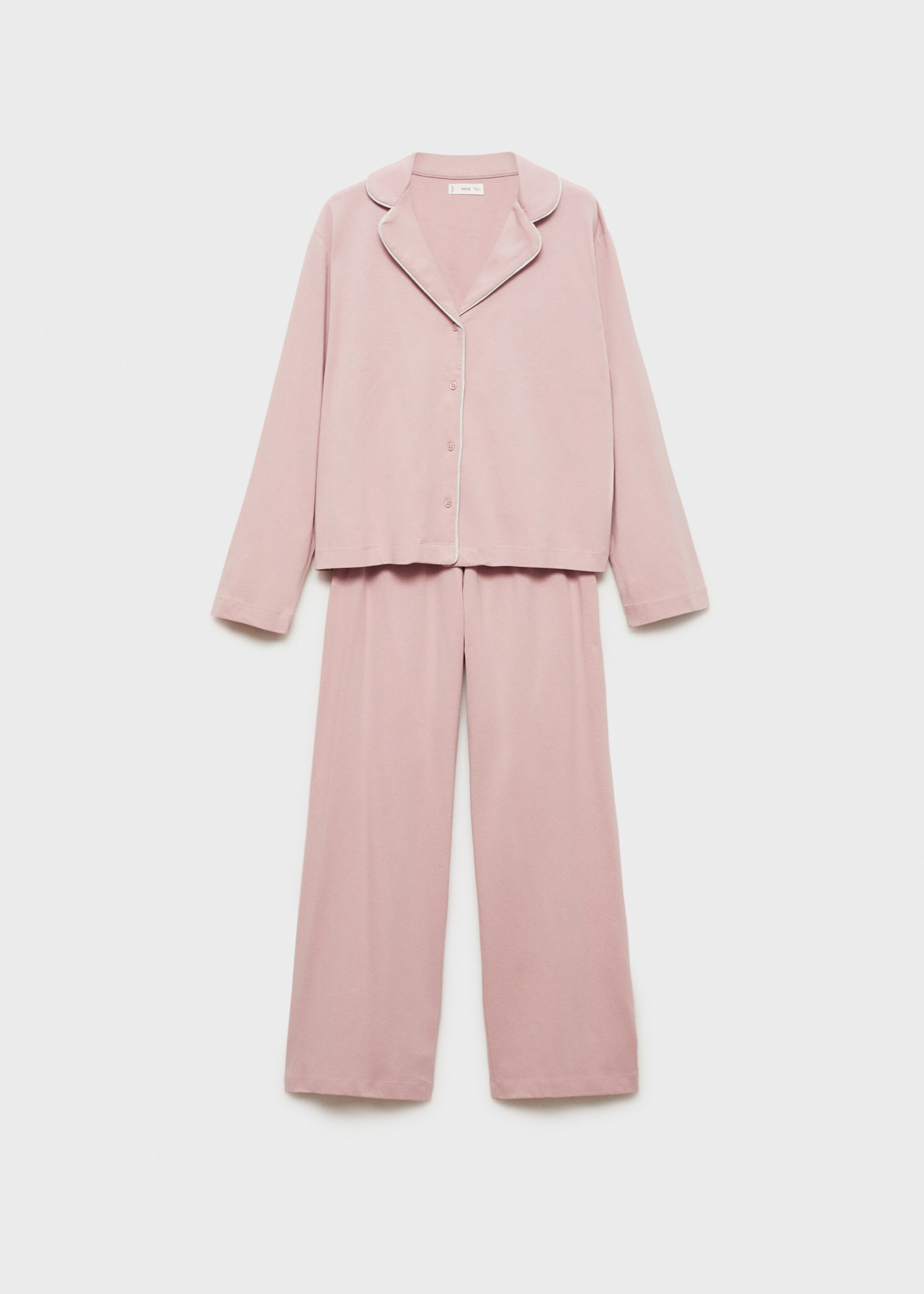 Cotton long pyjamas - Article without model