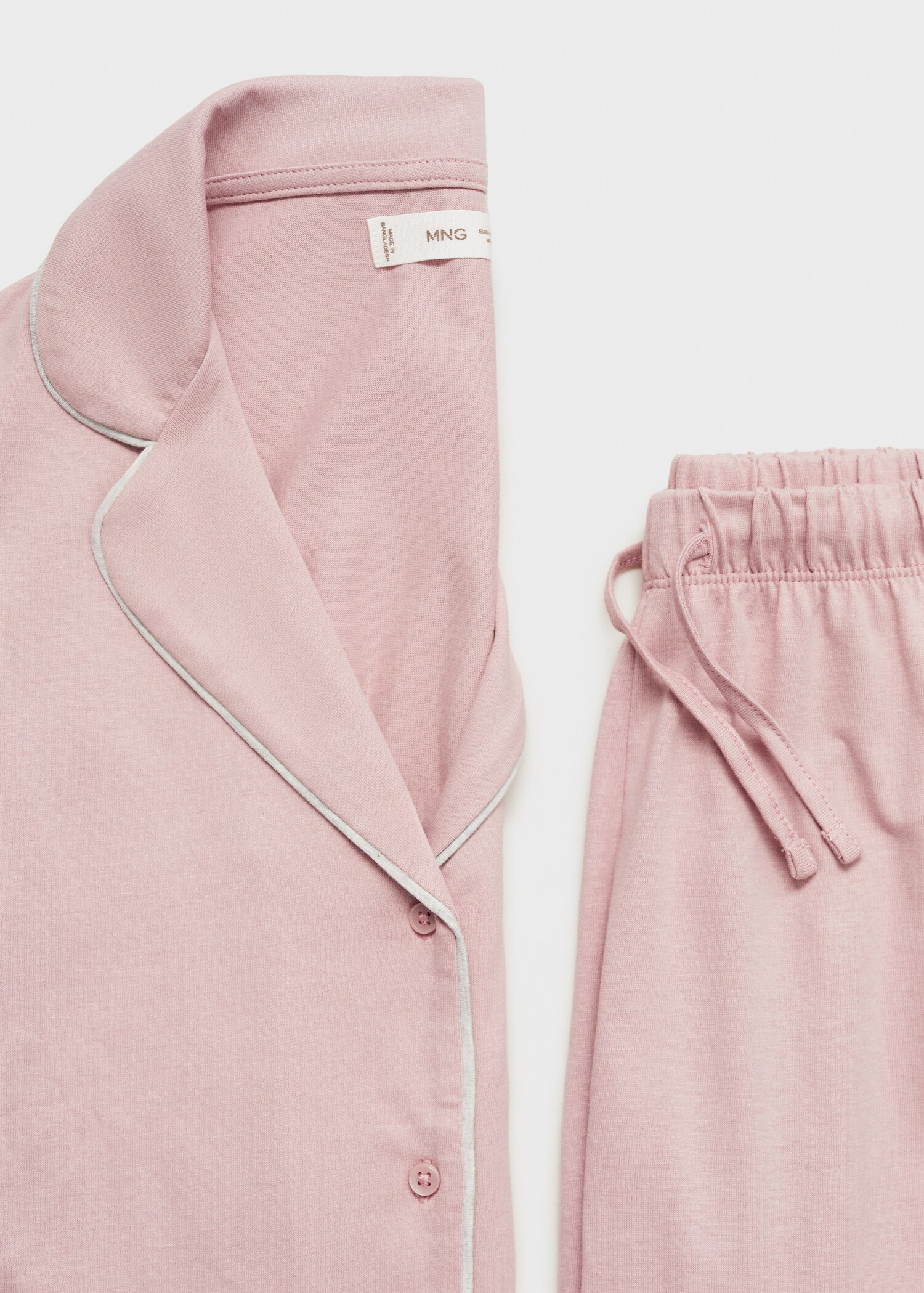 Pijama largo algodón - Detalle del artículo 8