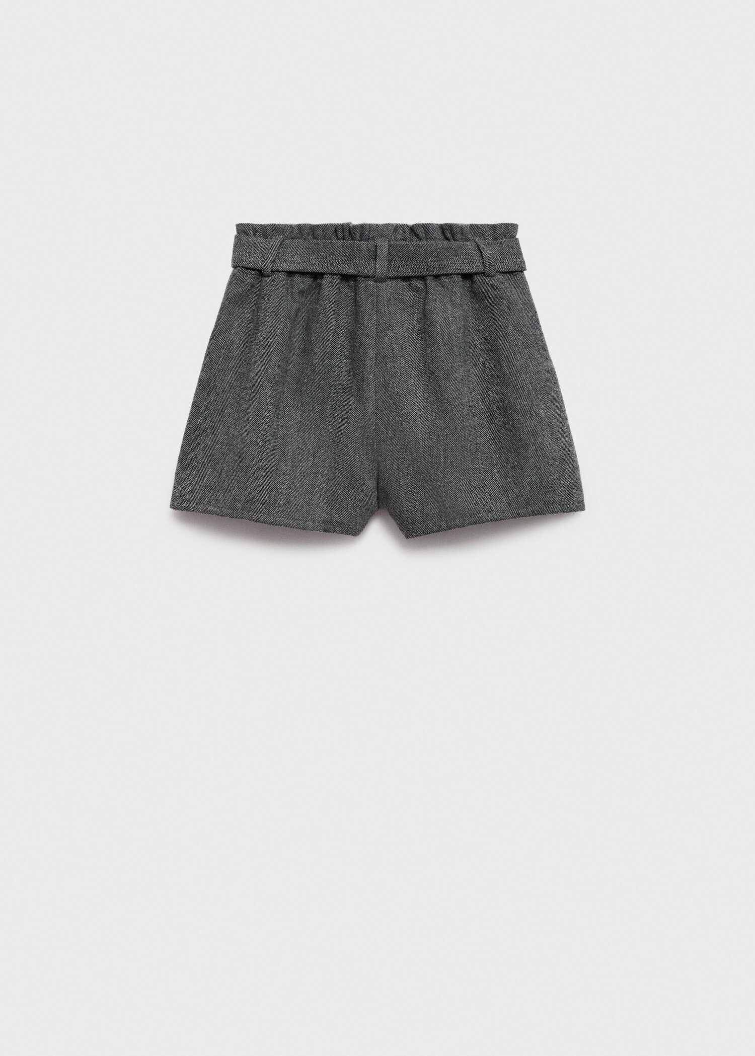 Paperbag shorts with bow - Reverse of the article