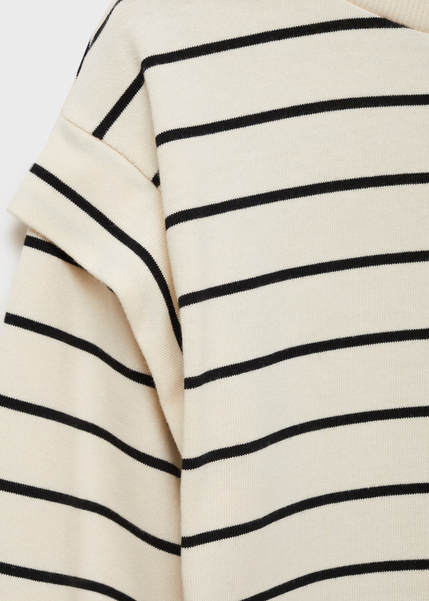 Striped cotton dress - Details of the article 0