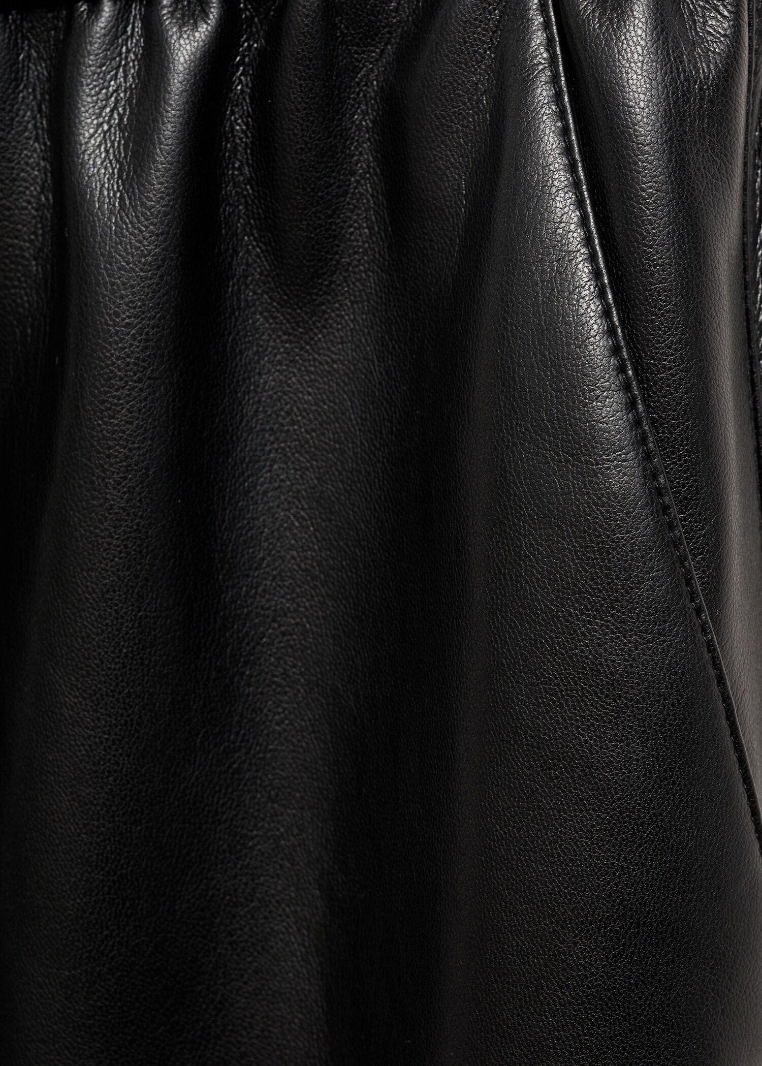 Hose mit Stretchbund und Leder-Effekt - Detail des Artikels 0