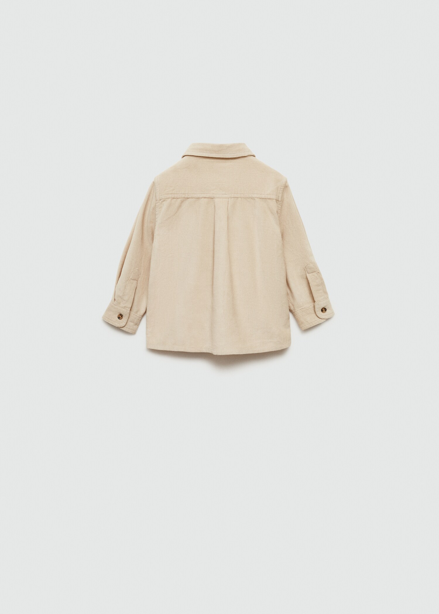 Sobrecamisa pana bolsillo - Reverso del artículo