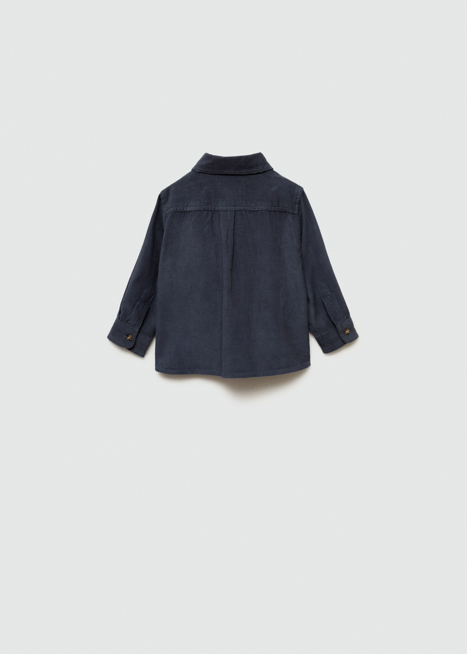 Sobrecamisa pana bolsillo - Reverso del artículo