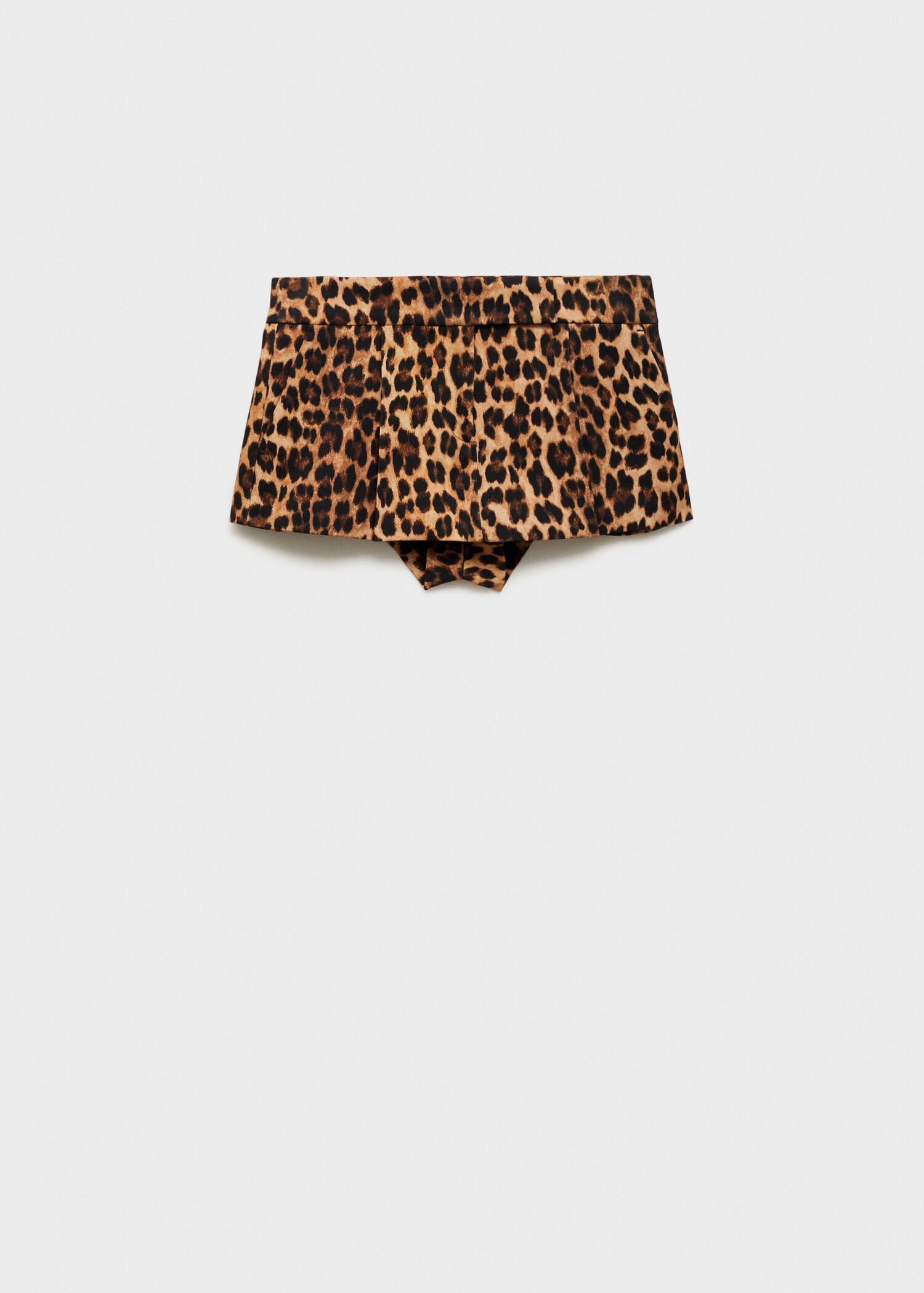 Leopard-print skirt pants - Article without model