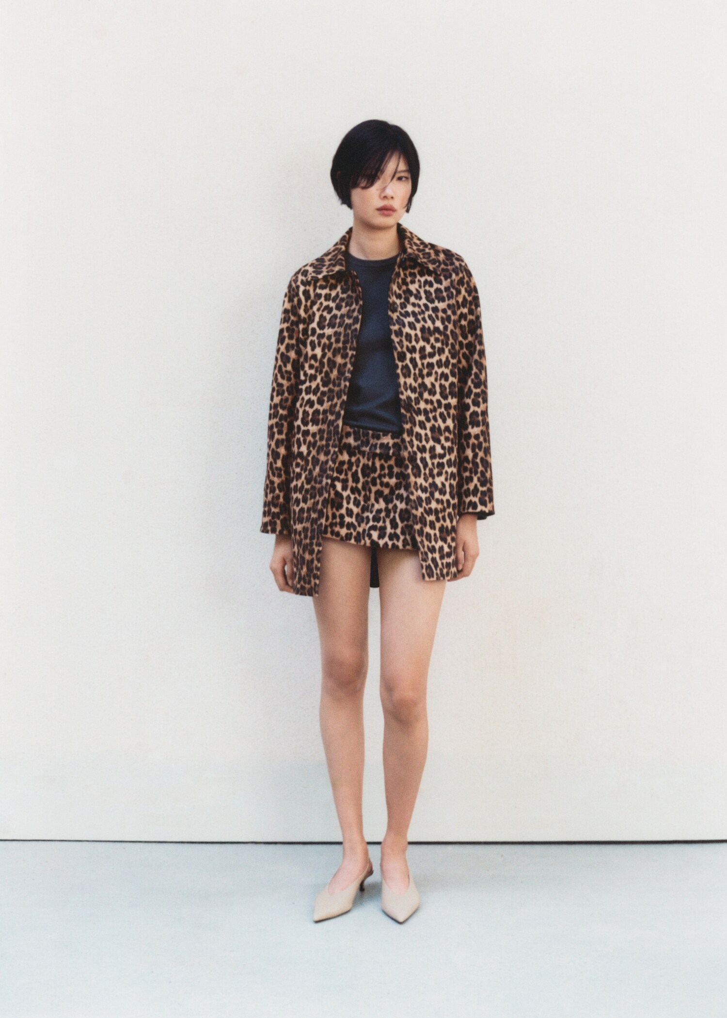 Leopard-print skirt pants - Details of the article 6