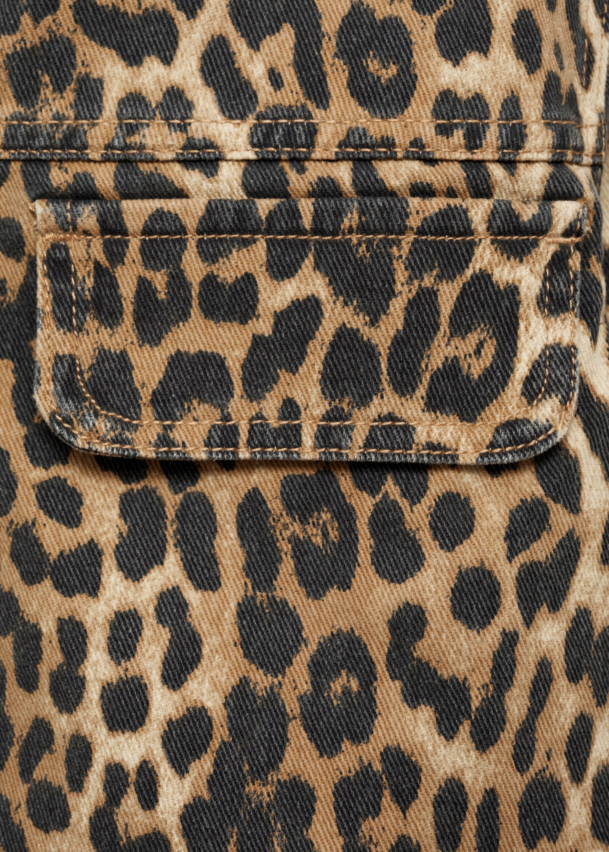 Traper jakna leopard printa - Detalji artikla 0