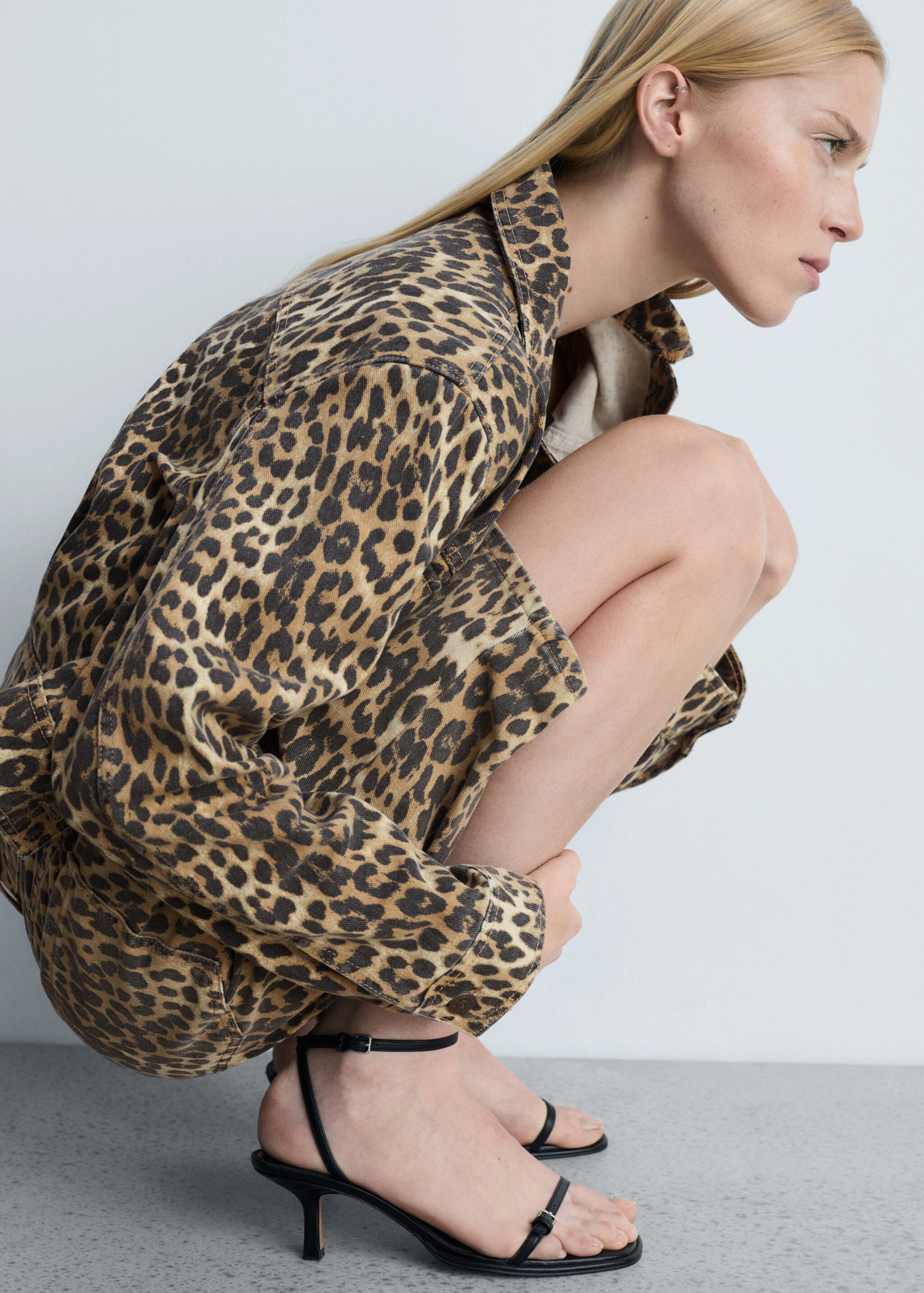Traper jakna leopard printa - Detalji artikla 6