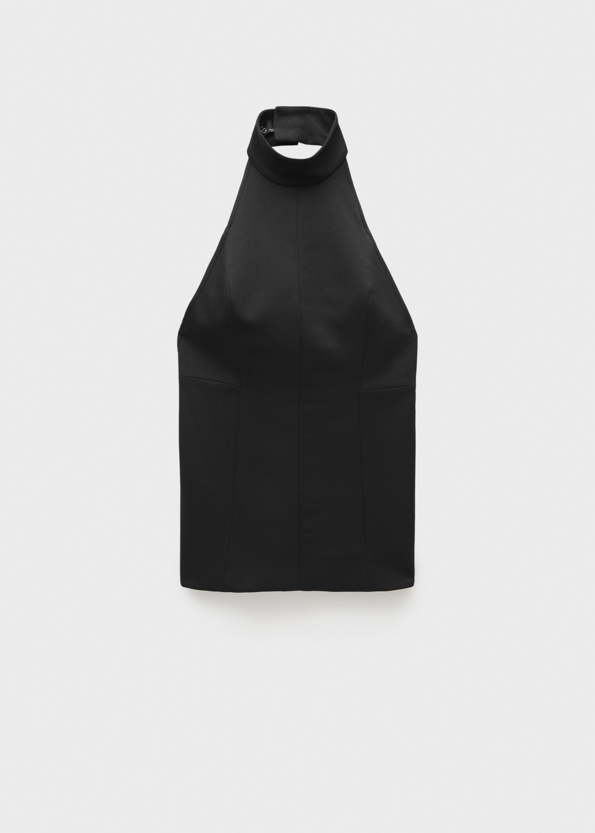 Halter top with open back - Article without model