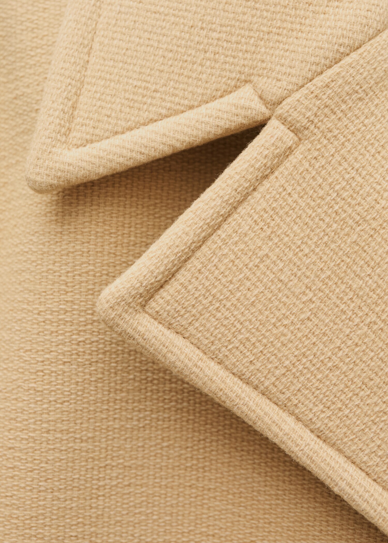 Double-breasted virgin wool coat - Details of the article 8