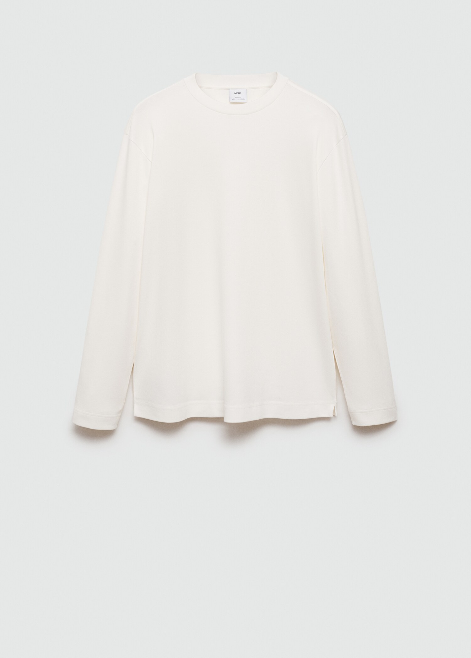 100% cotton long-sleeved t-shirt - Article without model