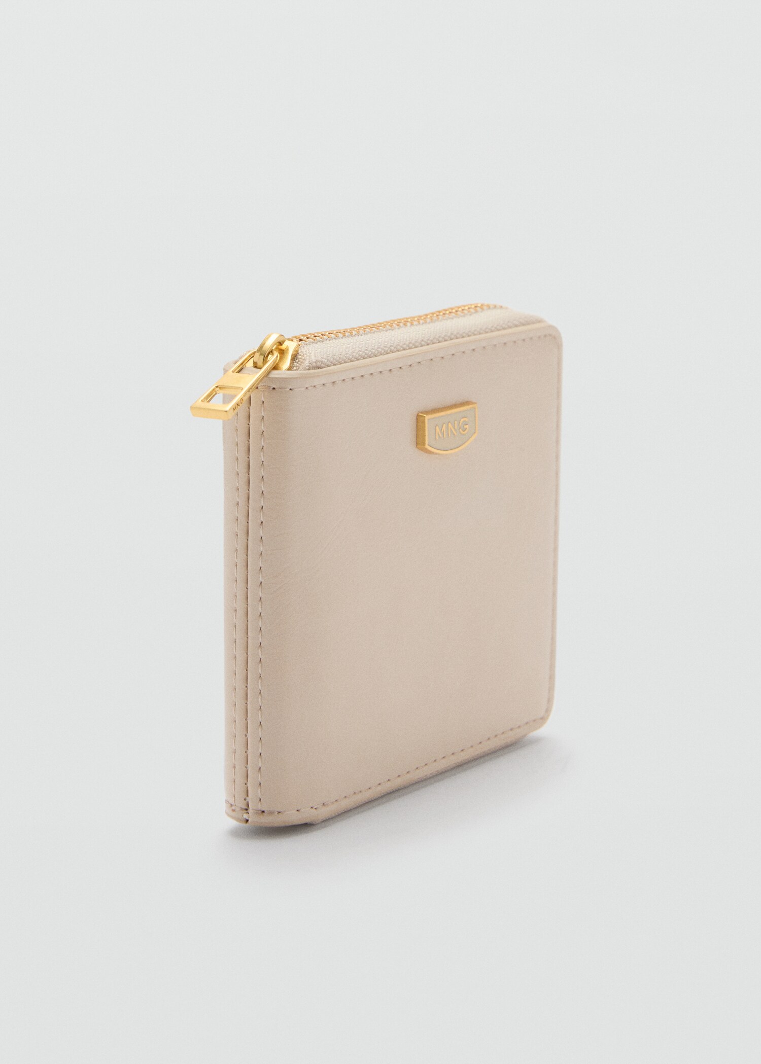 Brieftasche mit Leder-Effekt - Mittlere Ansicht