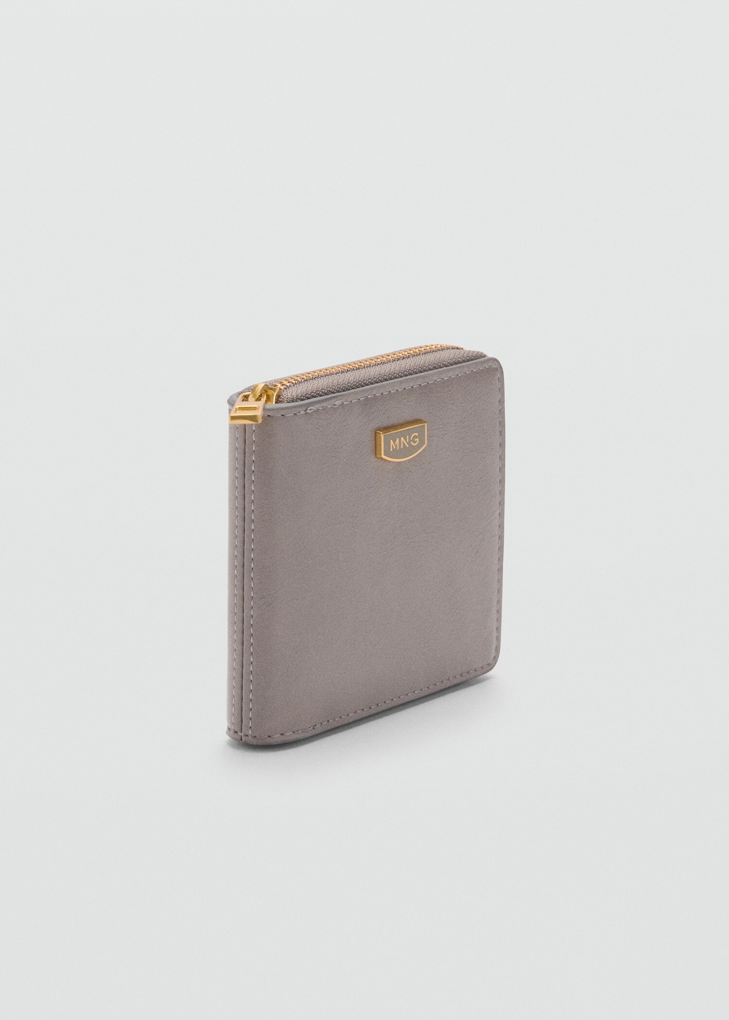 Brieftasche mit Leder-Effekt - Mittlere Ansicht