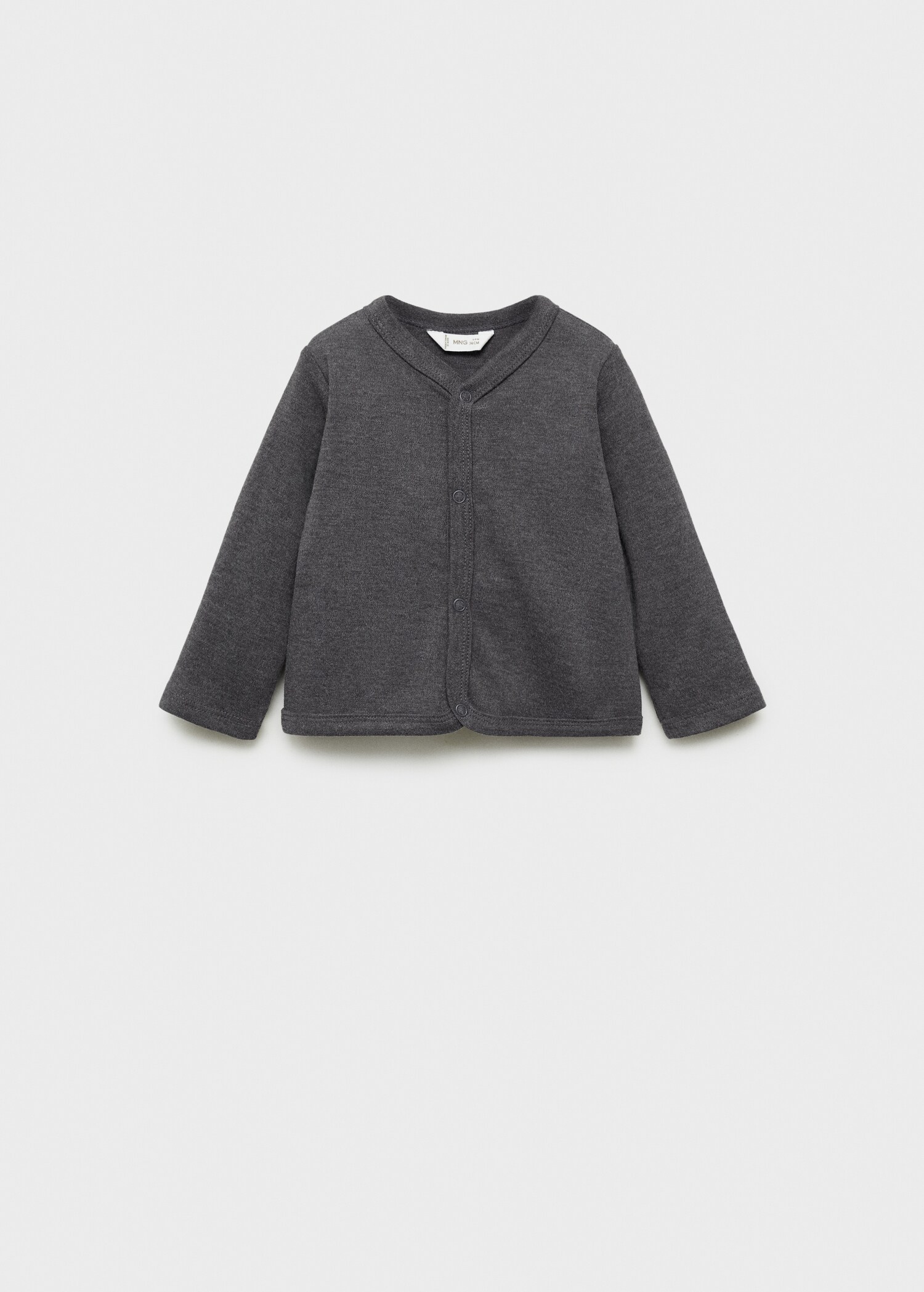 Bavlněný kabátek na knoflíky - Zboží bez modelu
