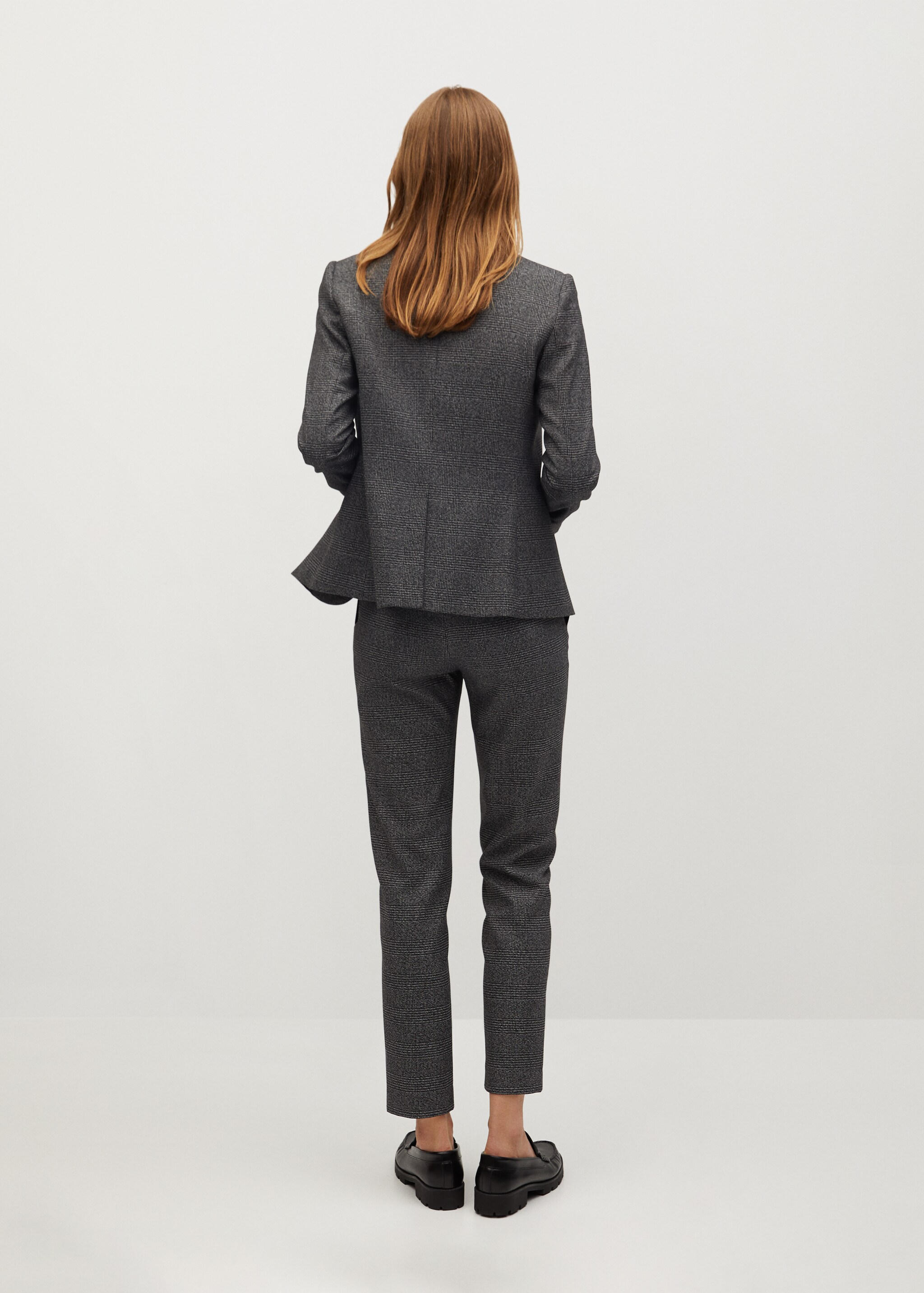 Pantalón recto traje - Reverso del artículo